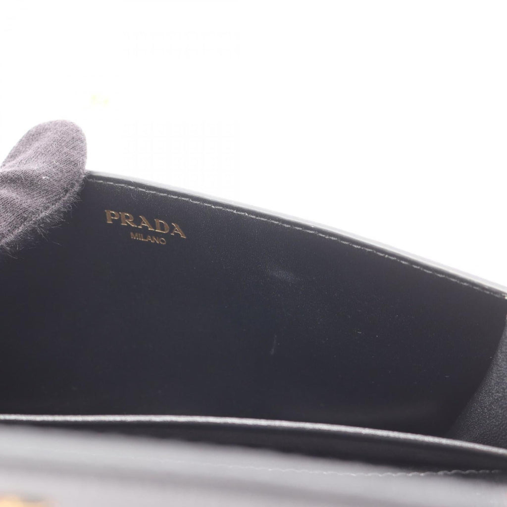 Prada Black Leather Shoulder Bag