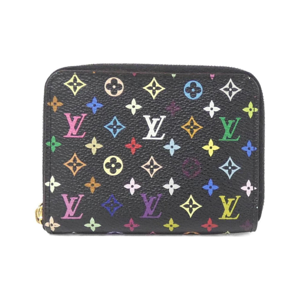 Louis Vuitton Black Grenade Coated Canvas Coin Purse/Coin Case