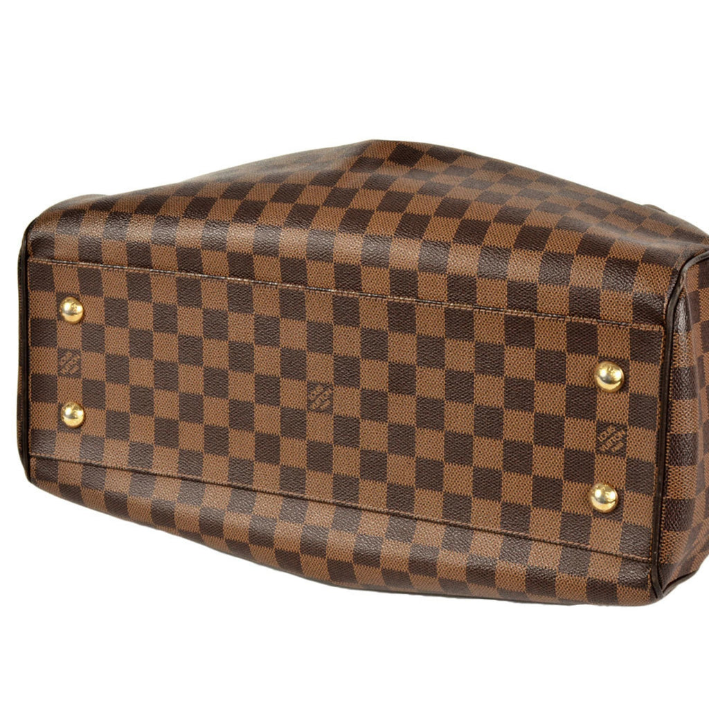 Louis Vuitton Ebene Damier Canvas Handbag