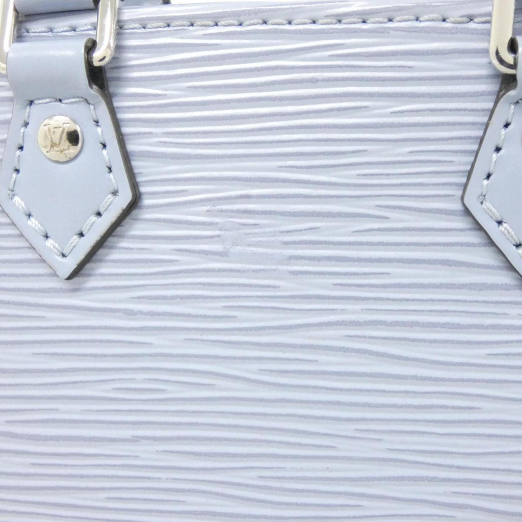 Louis Vuitton Light Blue Leather Handbag