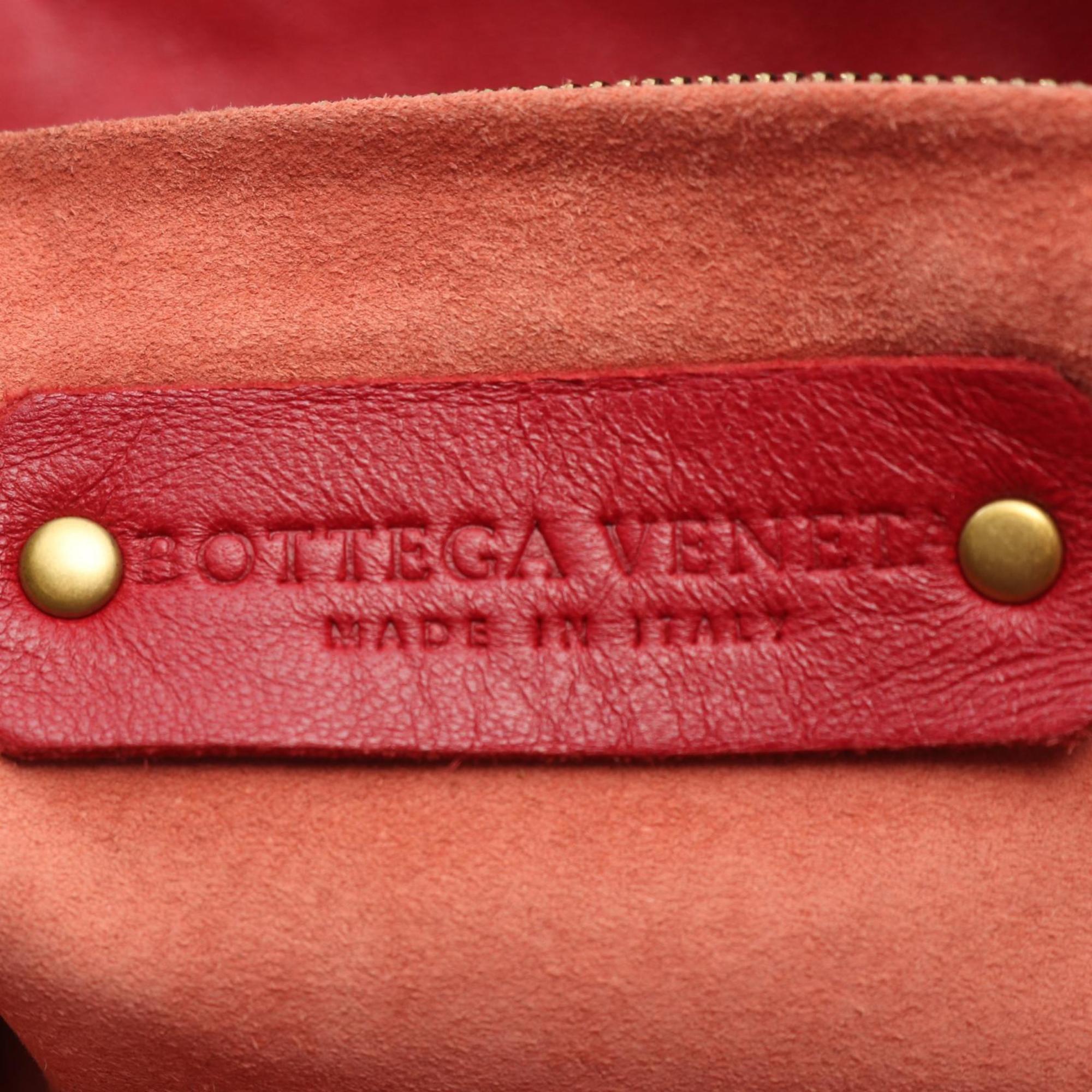 Balenciaga Red Color Leather Tote