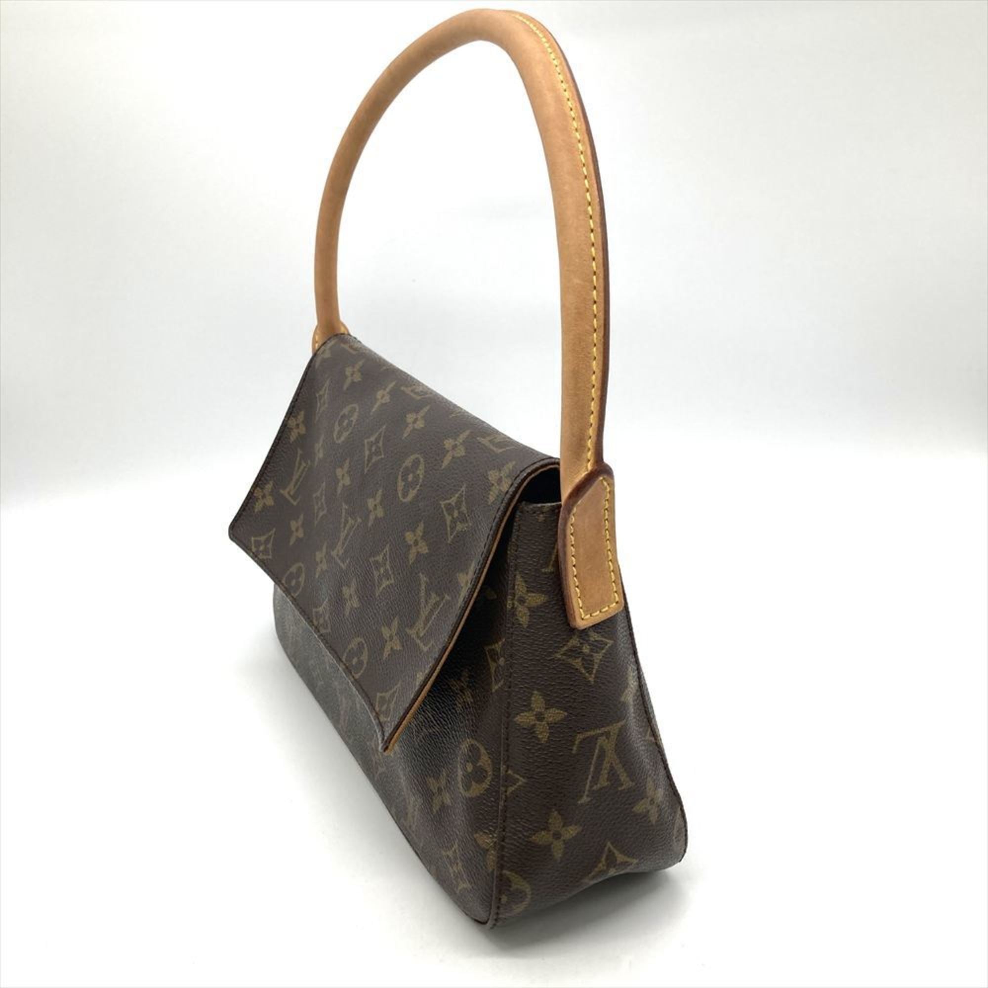 Louis Vuitton Brown Monogram Canvas Shoulder Bag