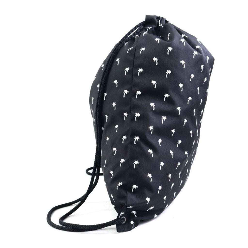 Saint Laurent Black White Nylon Backpack (Pre-Owned)