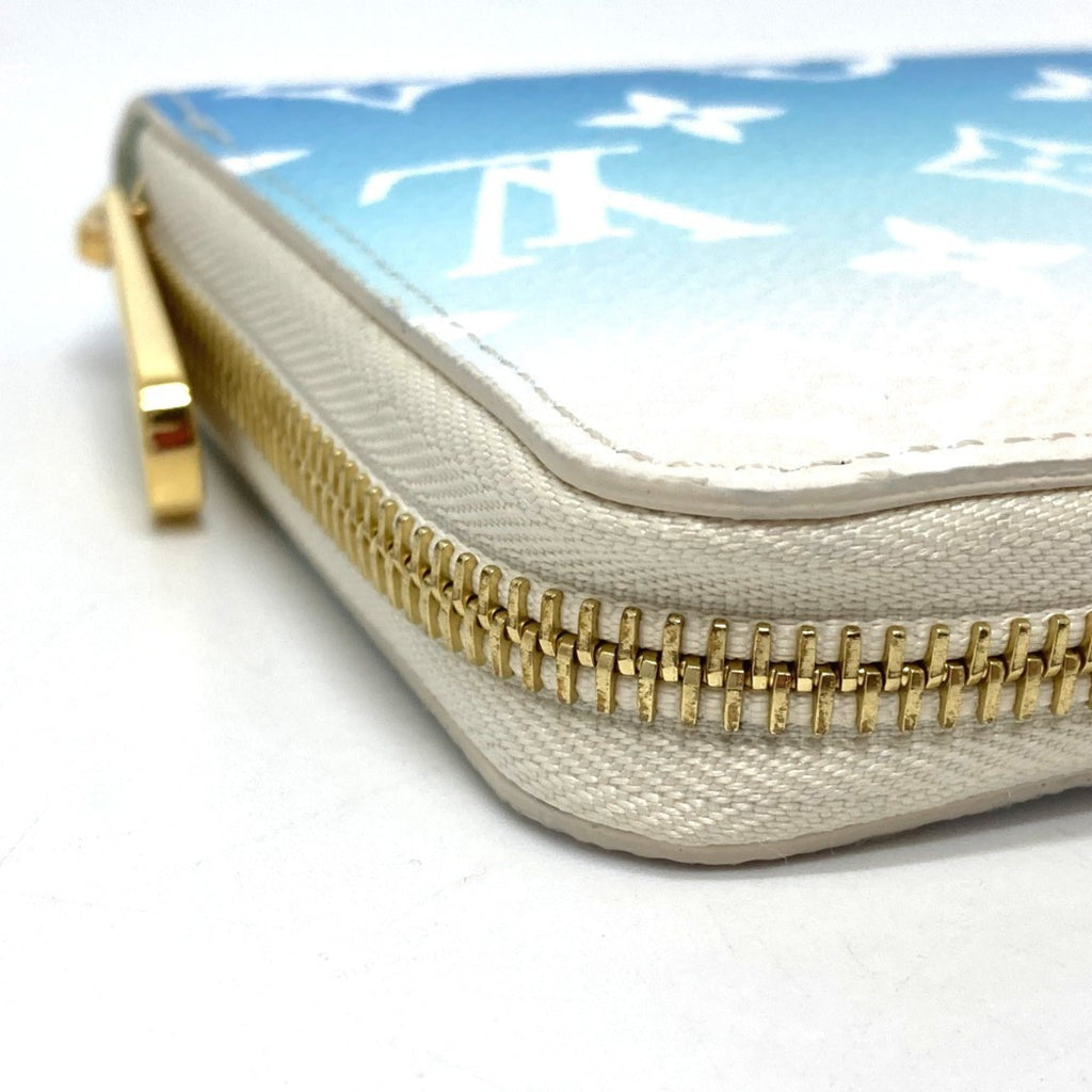 Louis Vuitton Monogram Blue Monogram Long Wallet