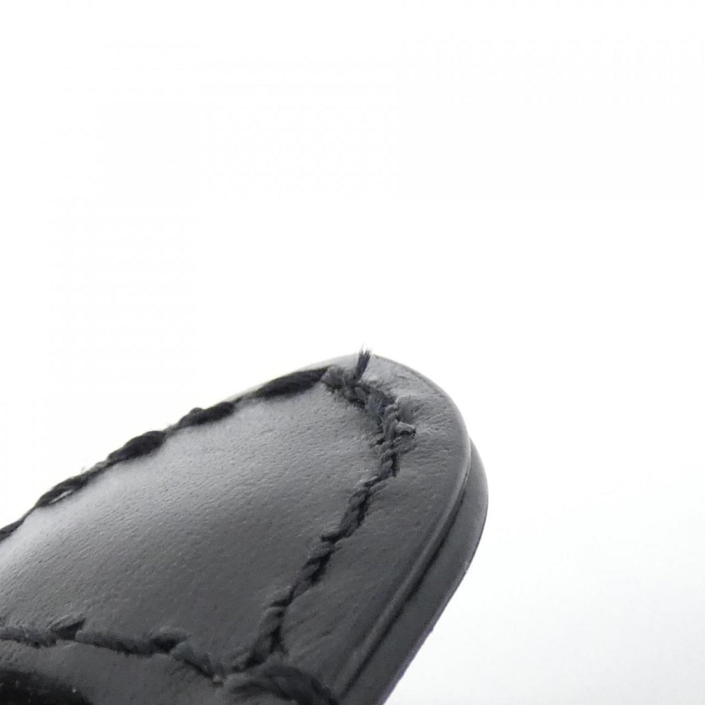 Louis Vuitton Black Leather Shoulder Bag