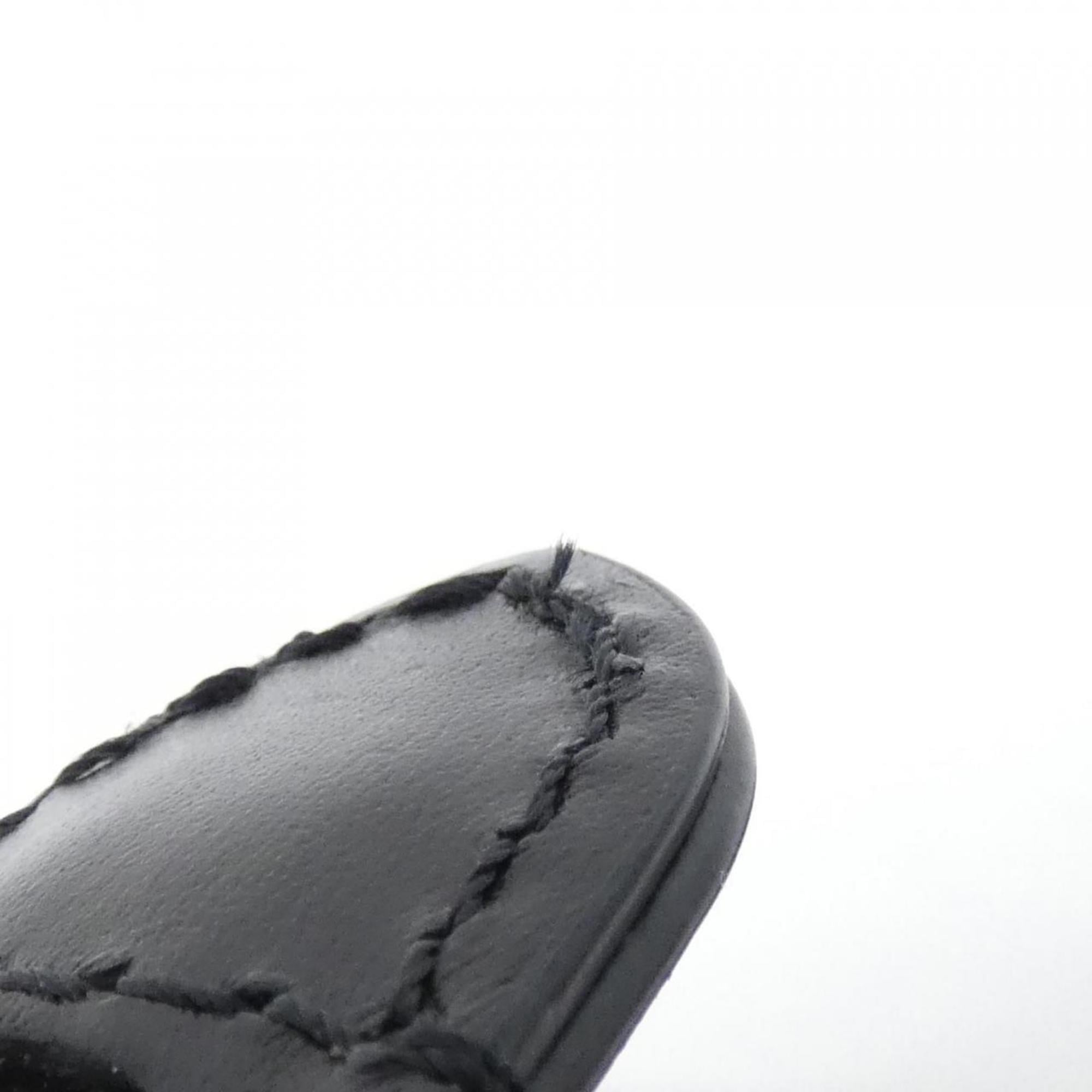 Louis Vuitton Black Leather Shoulder Bag