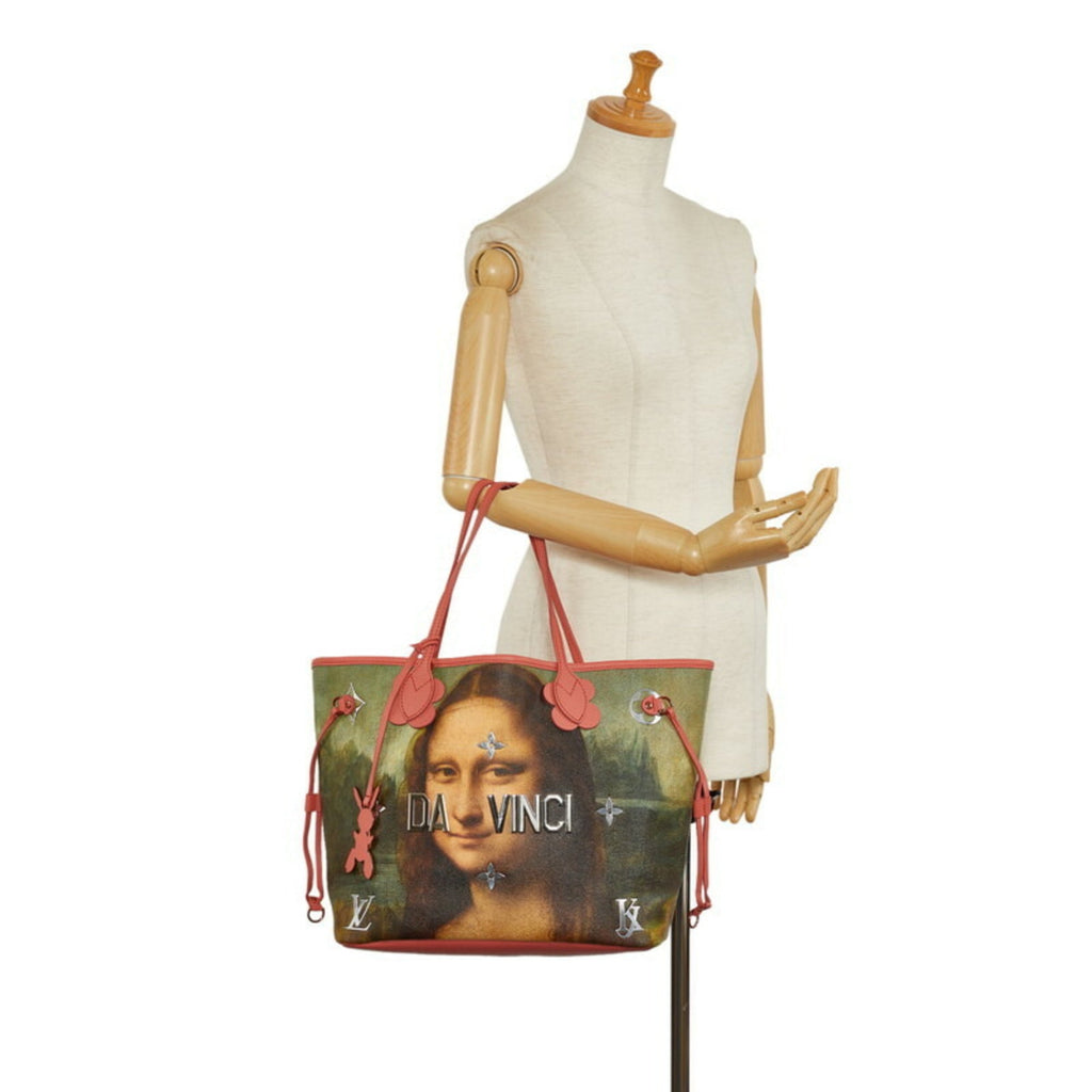 Louis Vuitton Masters Collection Multi-Color Pink Poppy Petal Pvc Leather Tote Bag