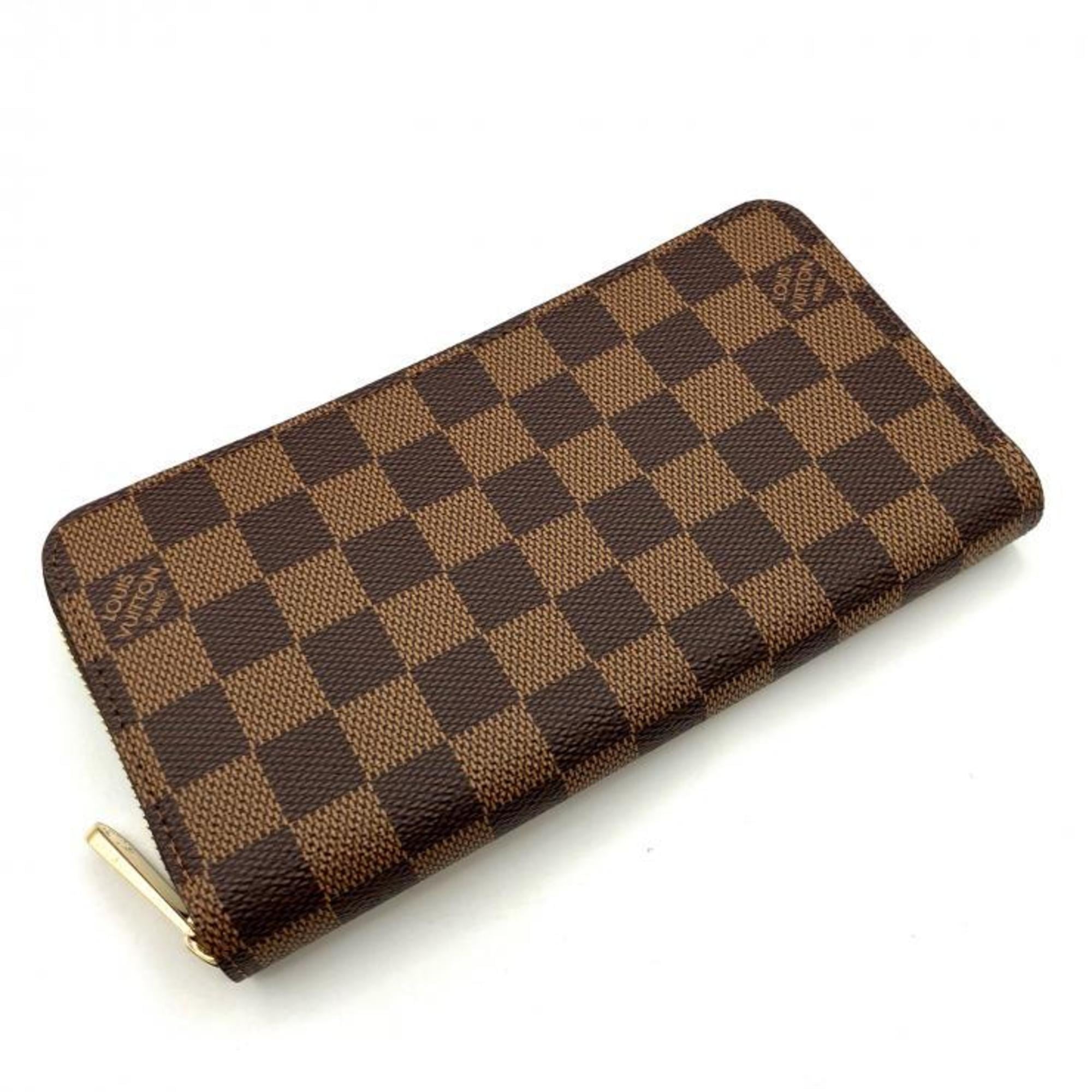 Louis Vuitton Brown Damier Canvas Damier Canvas Long Wallet