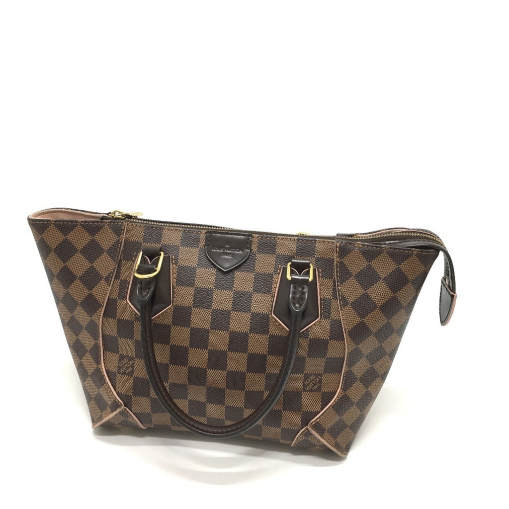 Louis Vuitton Damier Brown Rose Ballerine Damier Canvas Tote Bag