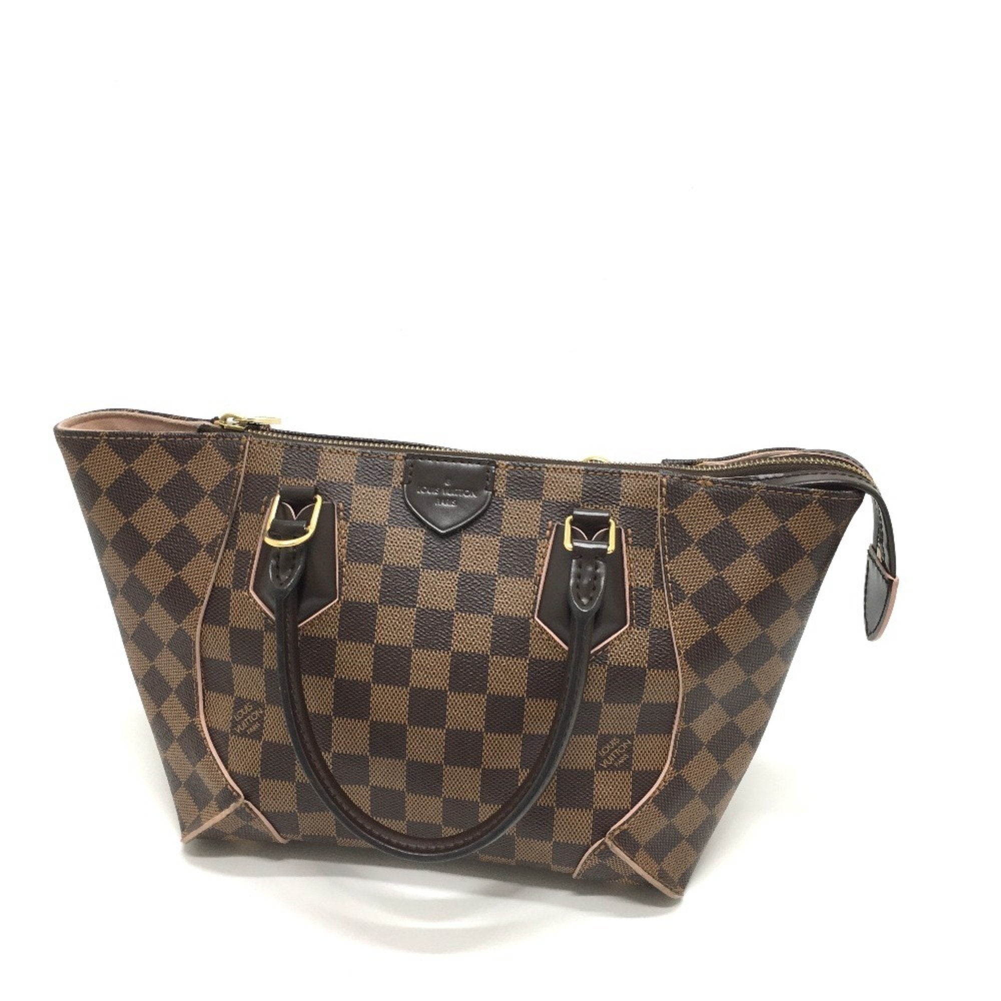Louis Vuitton Damier Brown Rose Ballerine Damier Canvas Tote Bag
