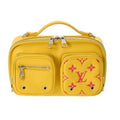Louis Vuitton Jaune Leather Shoulder Bag