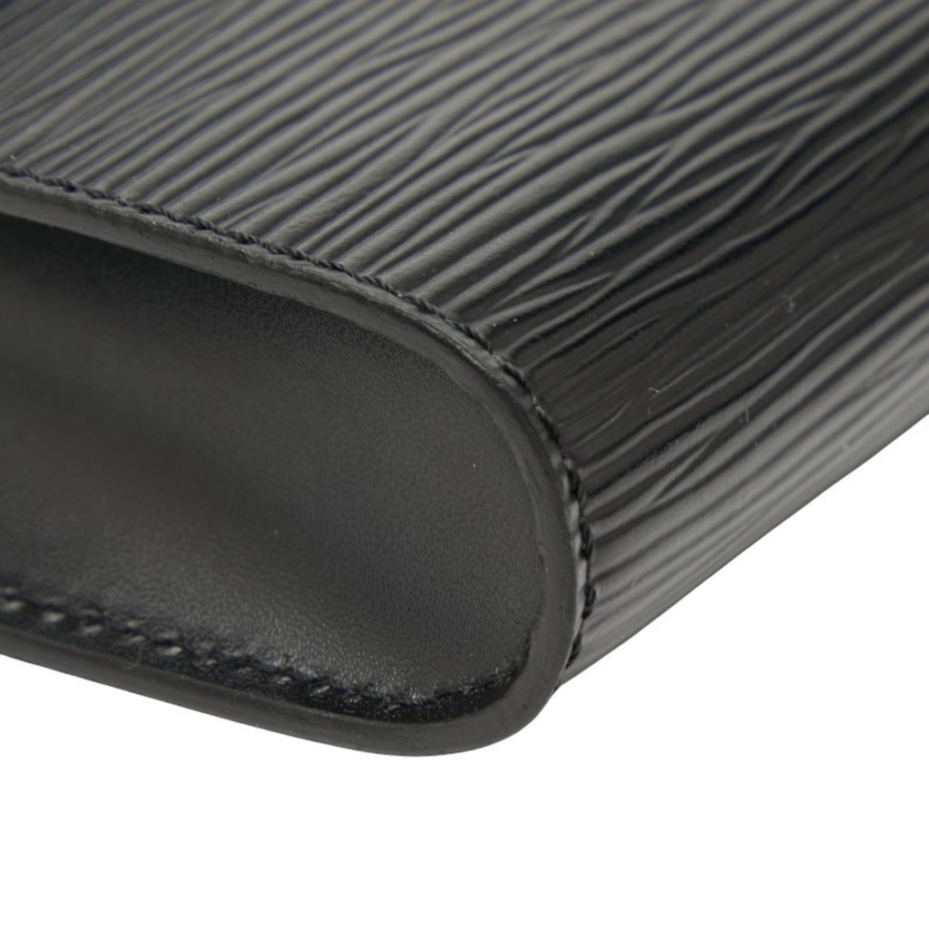 Louis Vuitton Black Noir Leather Shoulder Bag