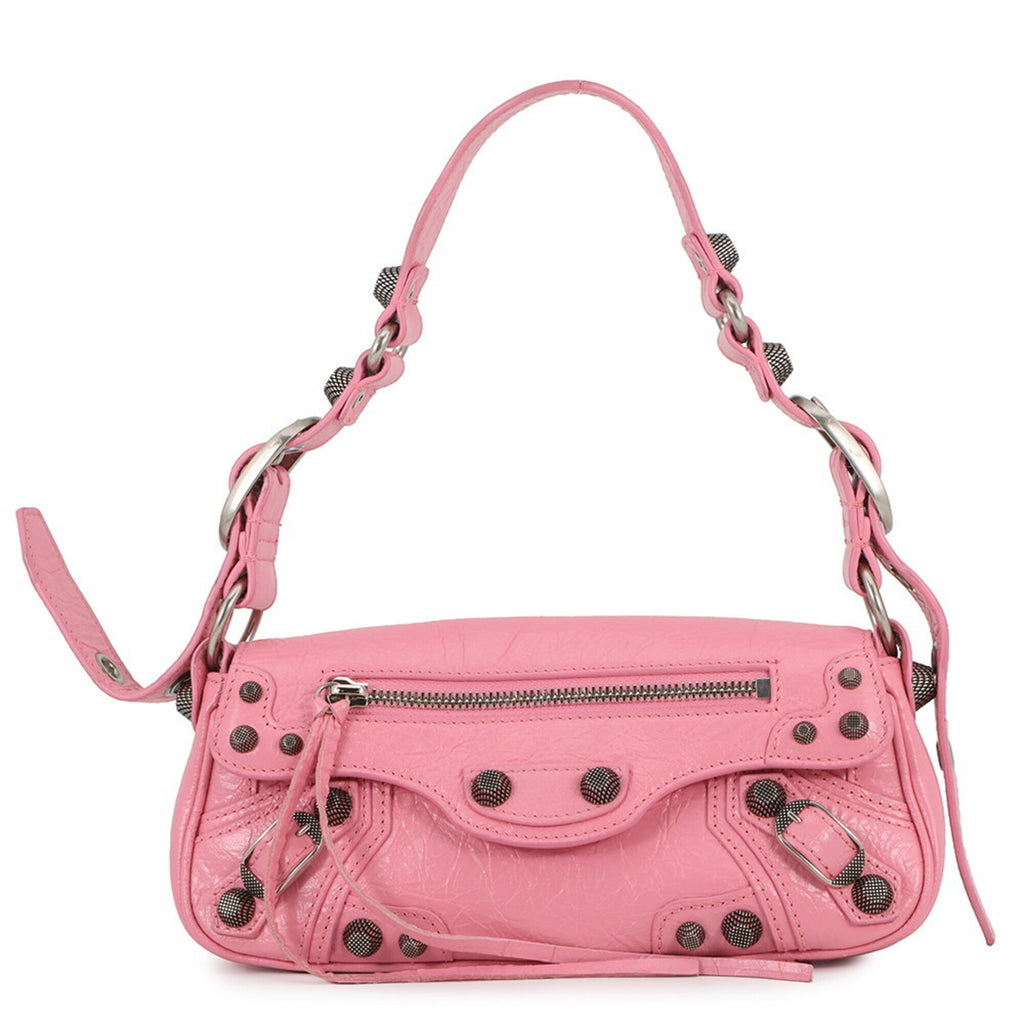 Balenciaga Pink Leather Handbag Shoulder