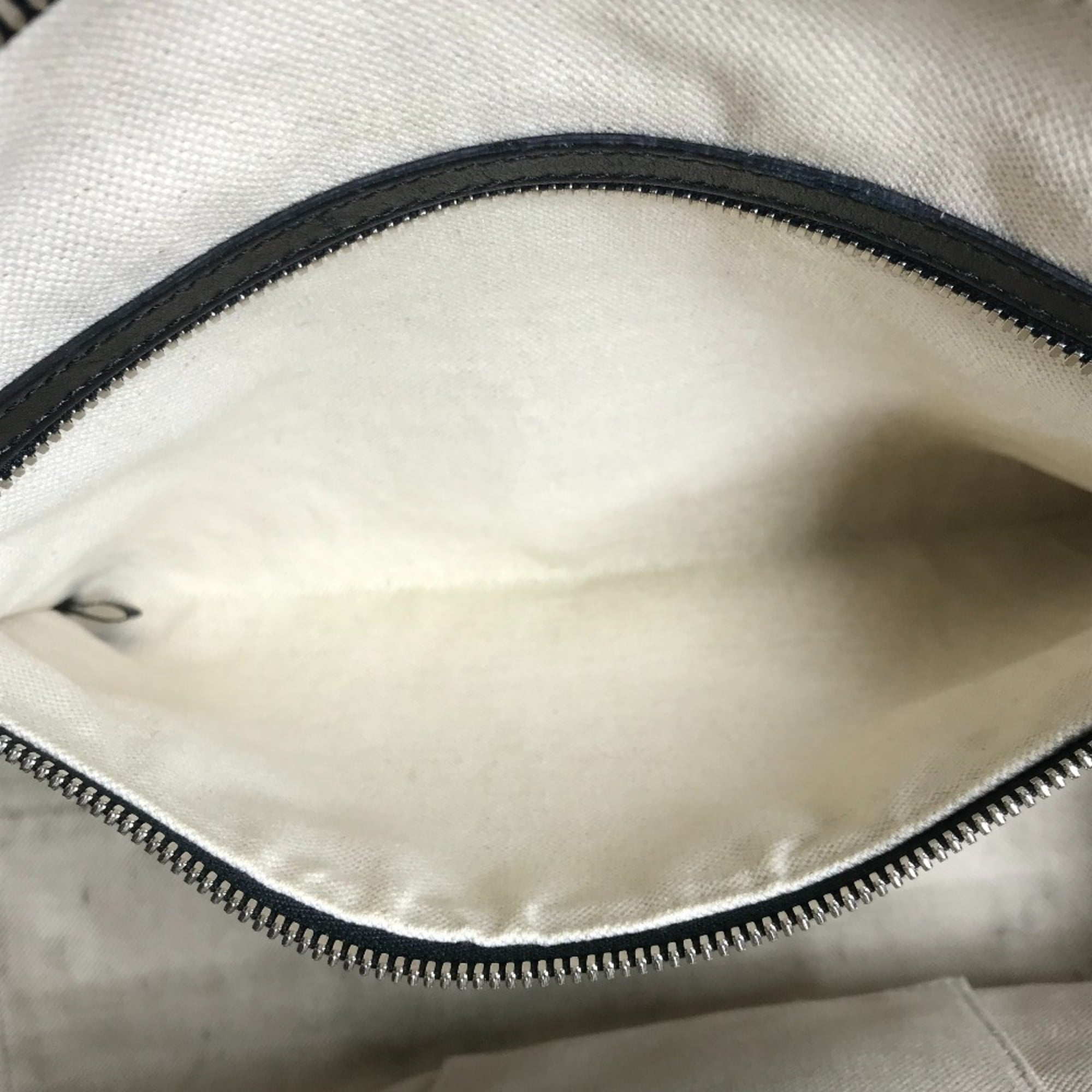 Gucci Black Leather Shoulder Bag Tote Bag (Pre-Owned)