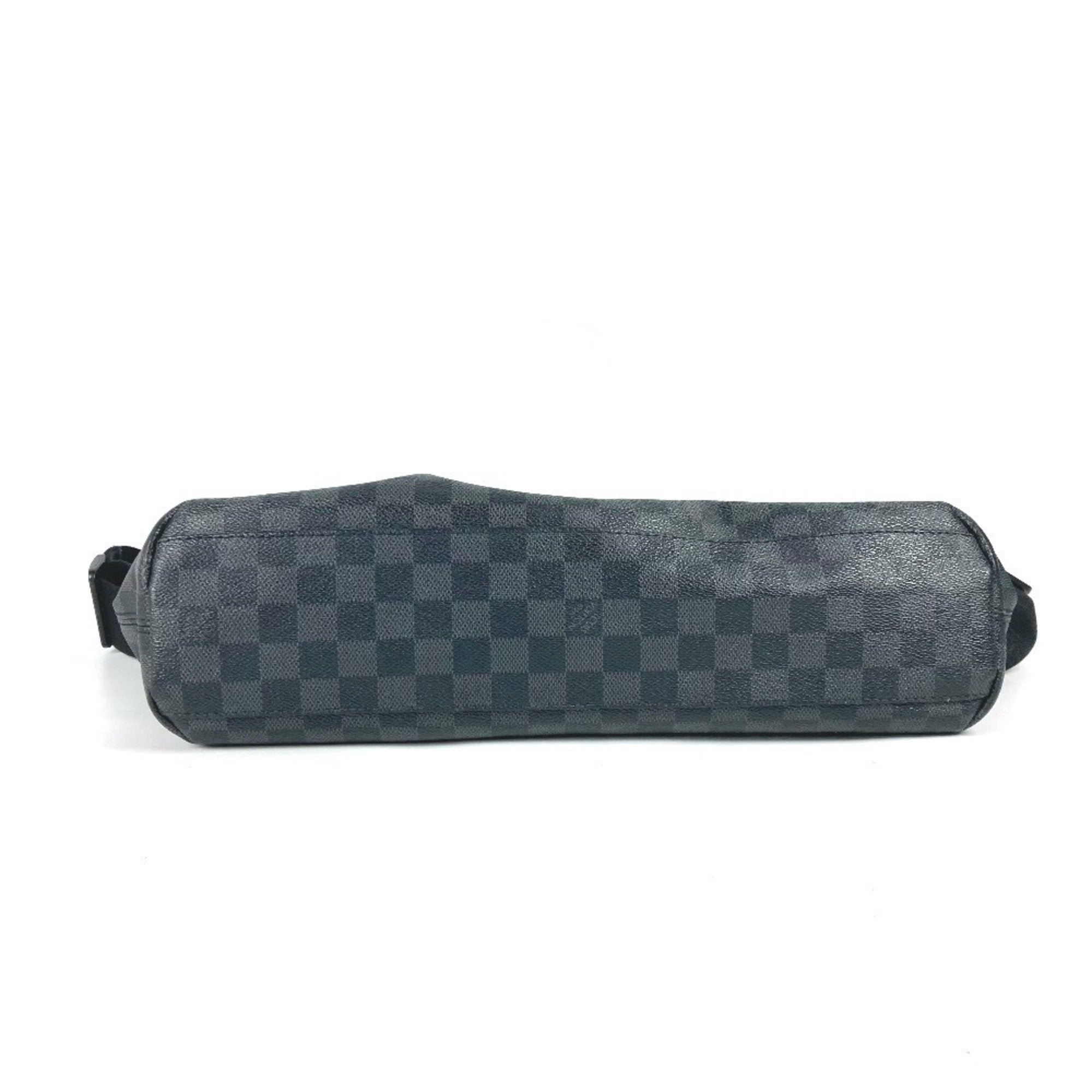 Louis Vuitton Black Damier Graphite Shoulder Bag