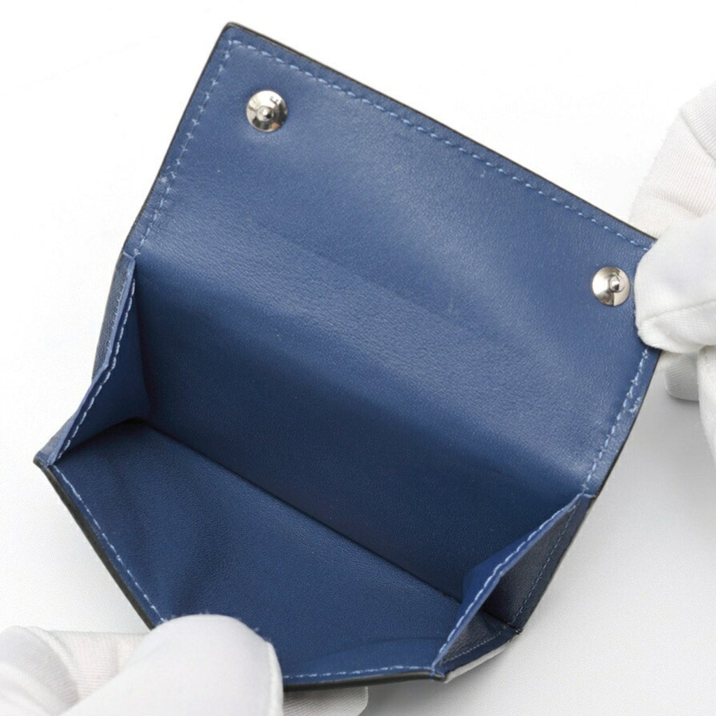 Louis Vuitton Blue Taigarama Wallet (Tri-Fold)