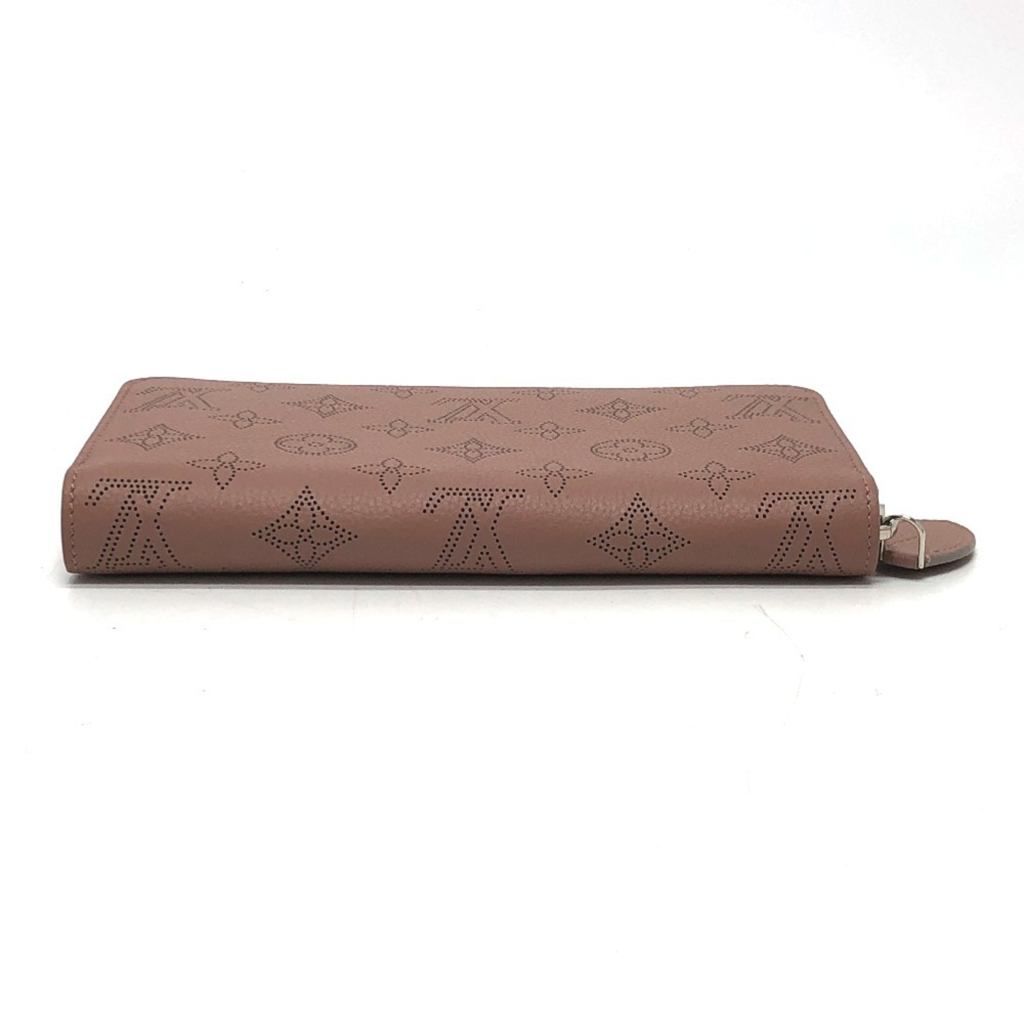 Louis Vuitton Mahina Pink Mahina Leather Long Wallet