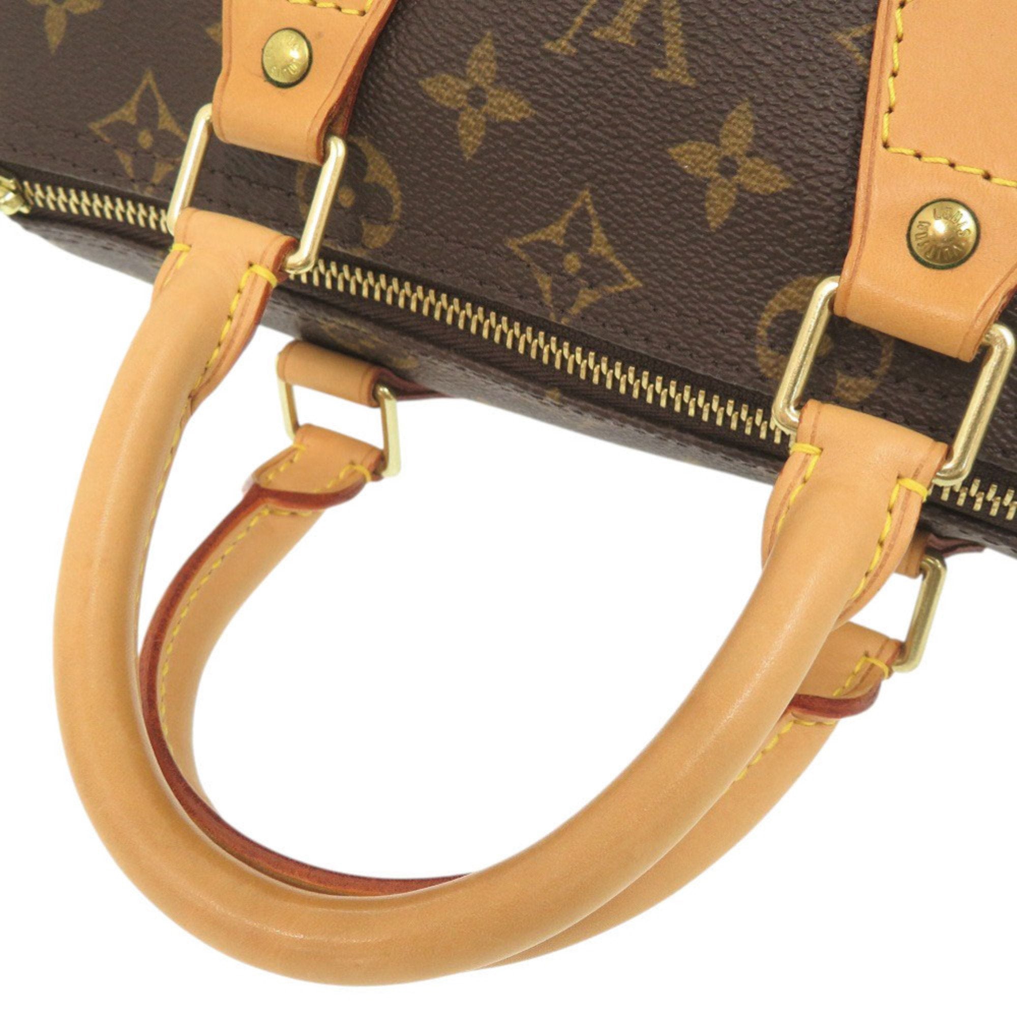 Louis Vuitton Brown Monogram Canvas Handbag