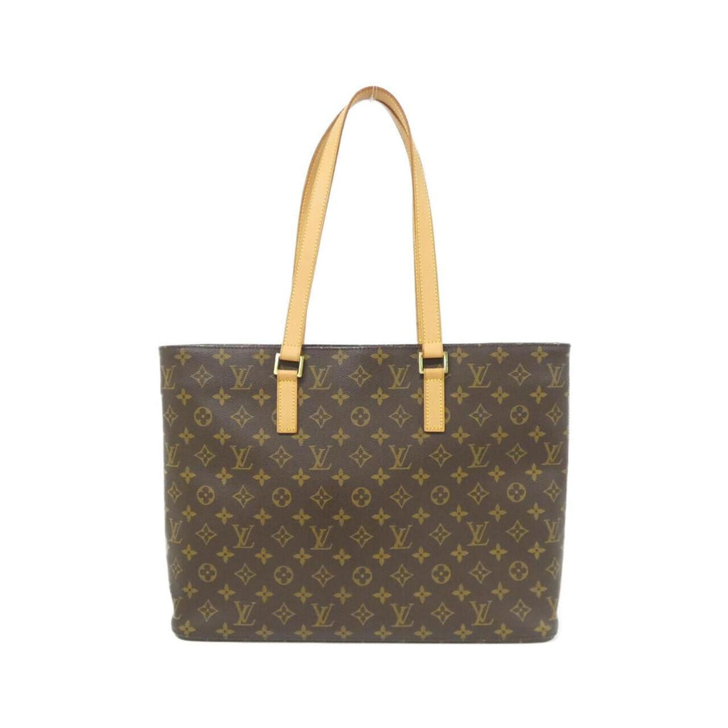 Louis Vuitton Brown Coated Canvas Handbag