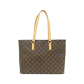 Louis Vuitton Brown Coated Canvas Handbag