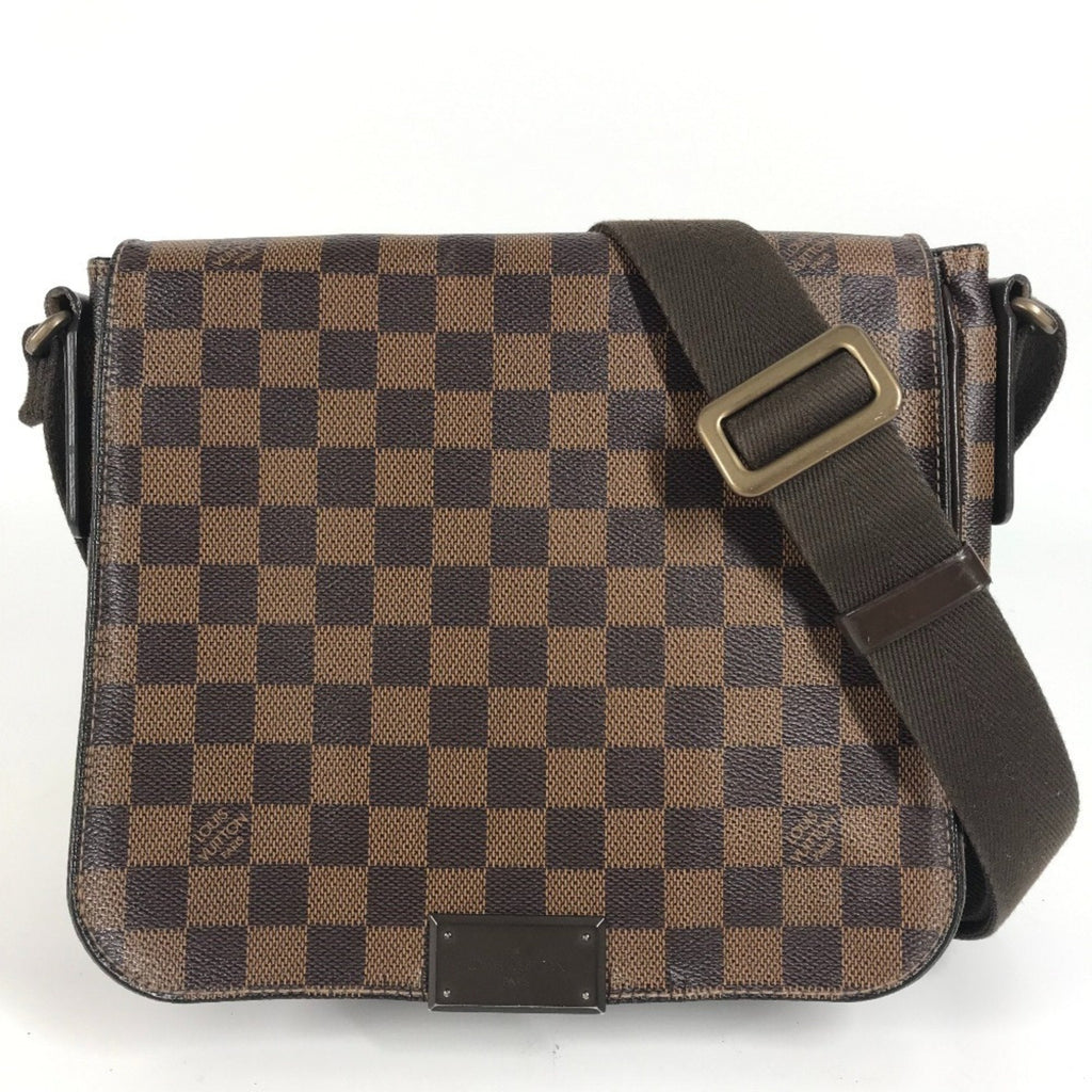 Louis Vuitton Brown Damier Canvas Ebene Damier Canvas Shoulder Bag