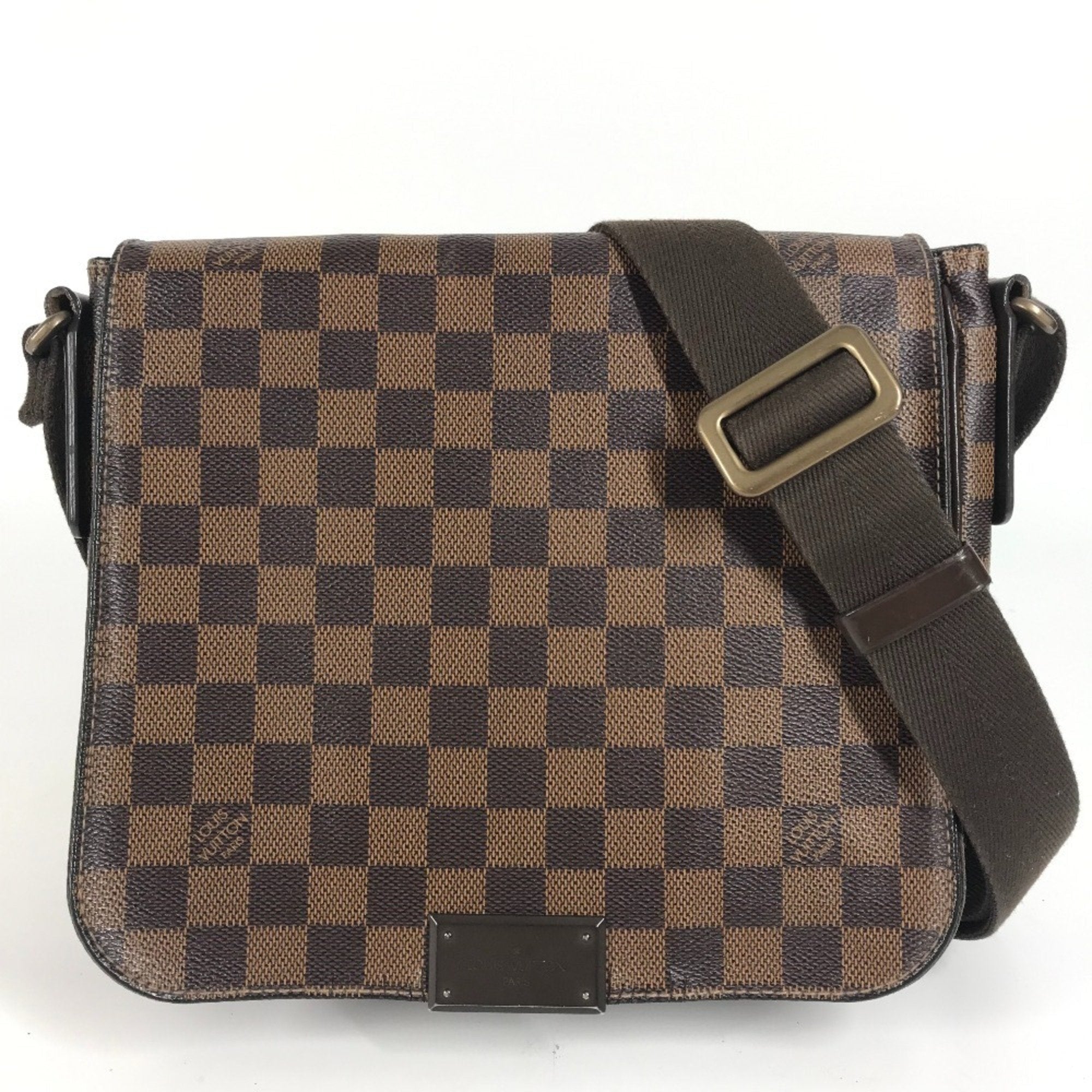 Louis Vuitton Brown Damier Canvas Ebene Damier Canvas Shoulder Bag