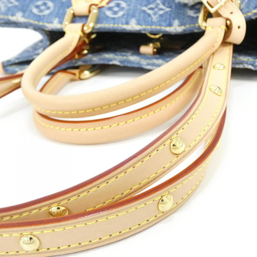 Louis Vuitton Blue Denim Canvas Handbag