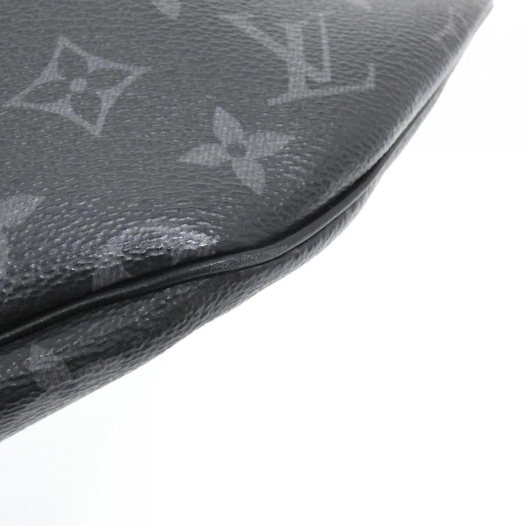 Louis Vuitton Silver Coated Canvas Shoulder Bag