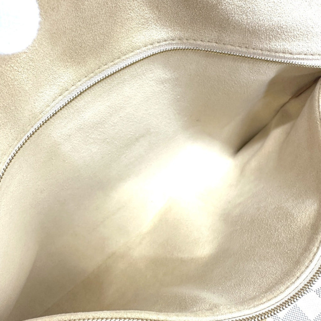 Louis Vuitton White Damier Azur Shoulder Bag Tote Bag
