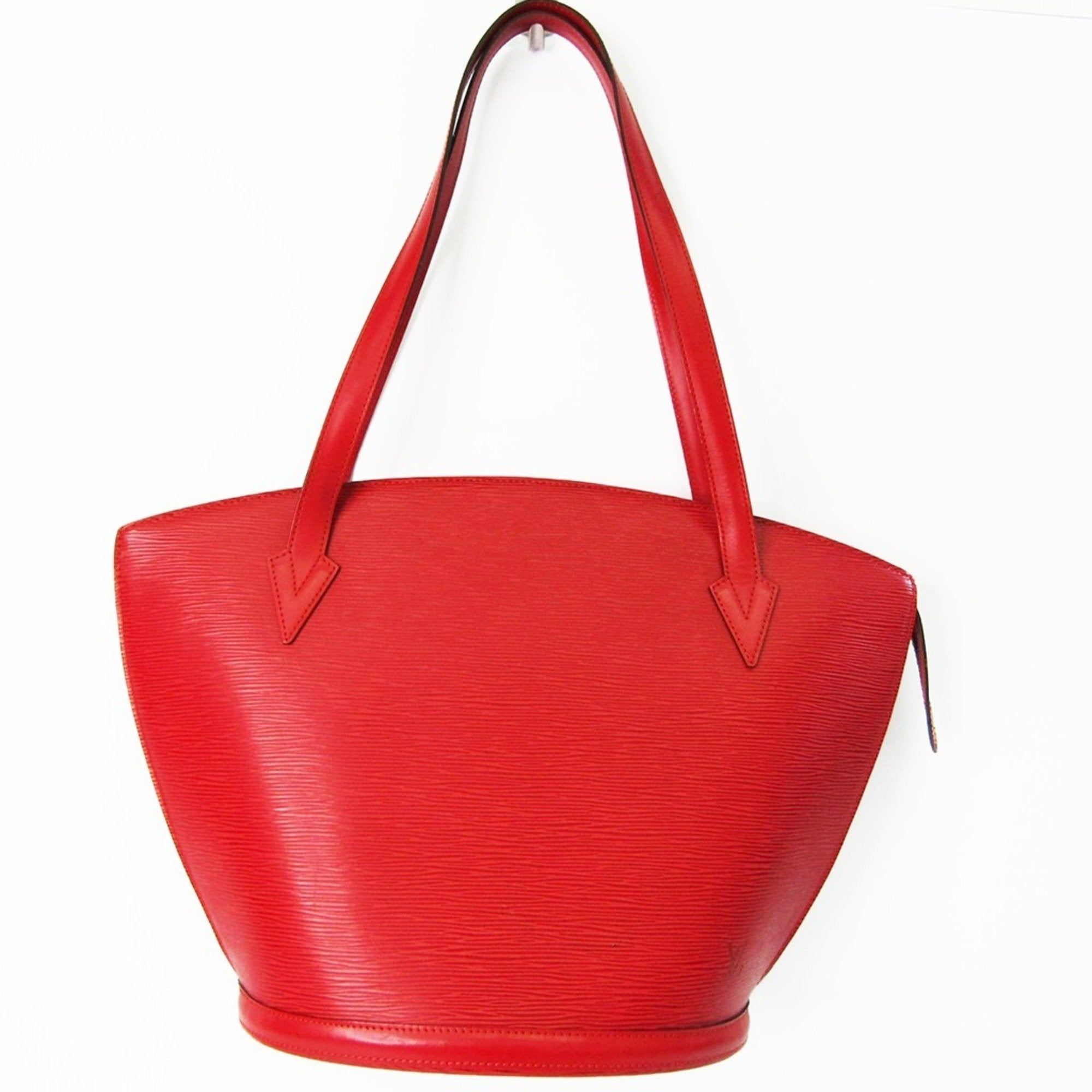 Louis Vuitton Epi Saint Jacques Shopping M52267 Women's Shoulder Bag Castilian Red