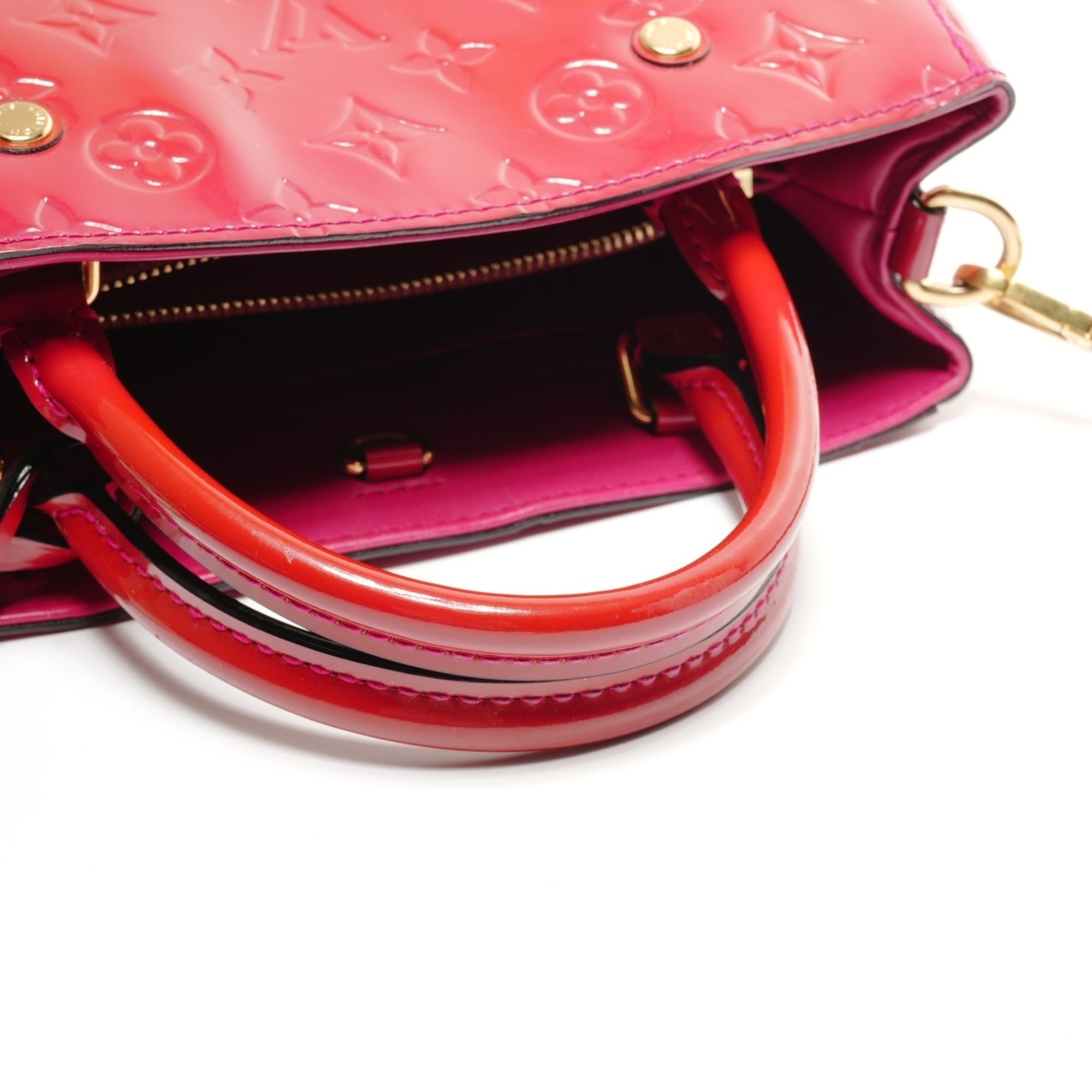 Louis Vuitton Red Color Vernis Handbag