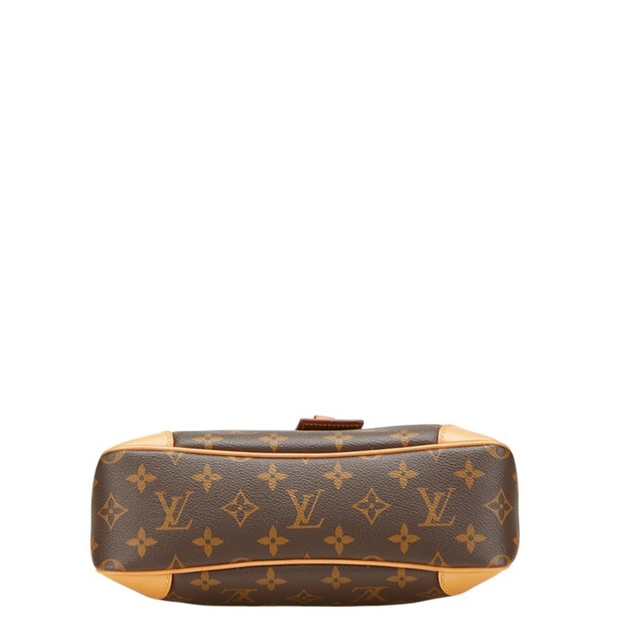Louis Vuitton Monogram Brown Pvc Leather Shoulder Bag