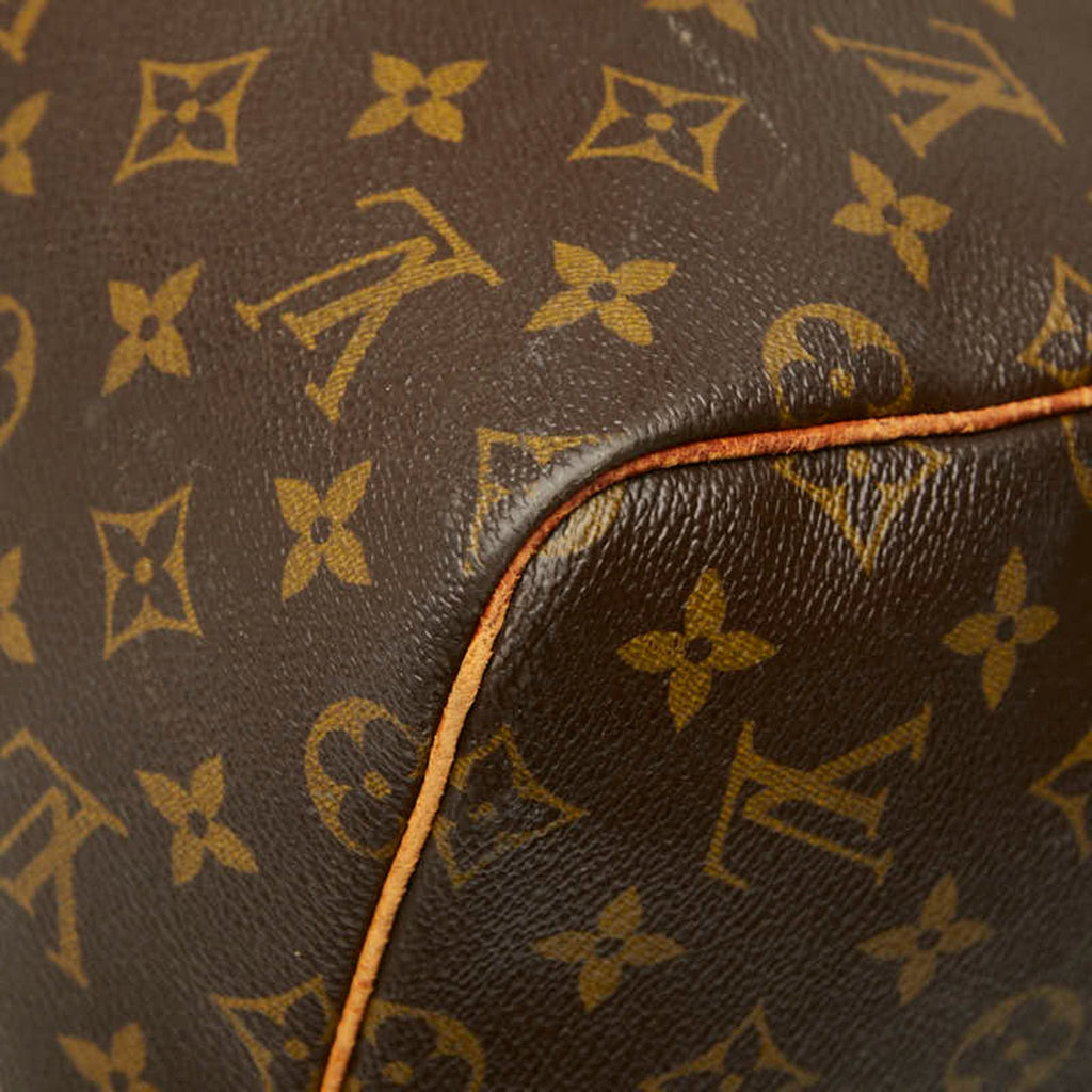 Louis Vuitton Brown Monogram Monogram Boston Bag
