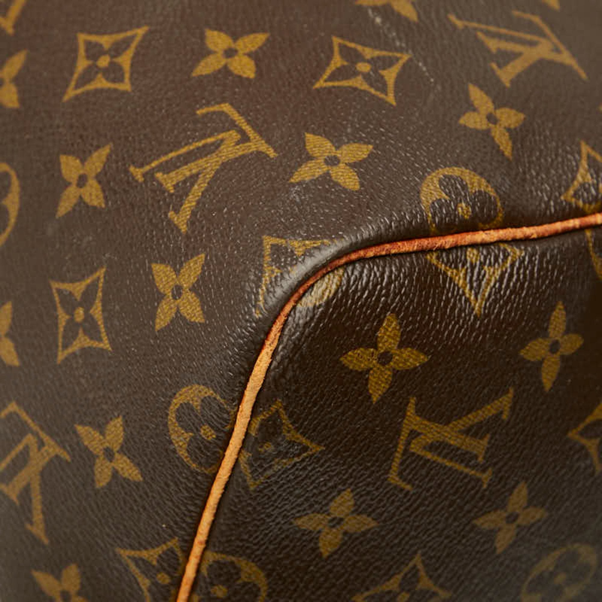 Louis Vuitton Brown Monogram Monogram Boston Bag