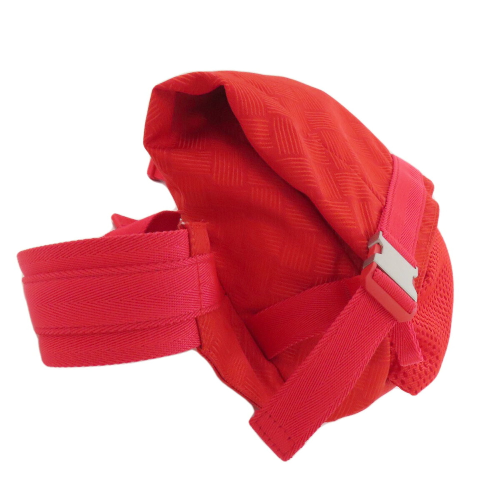 Bottega Veneta Red Color Nylon Sling Bag