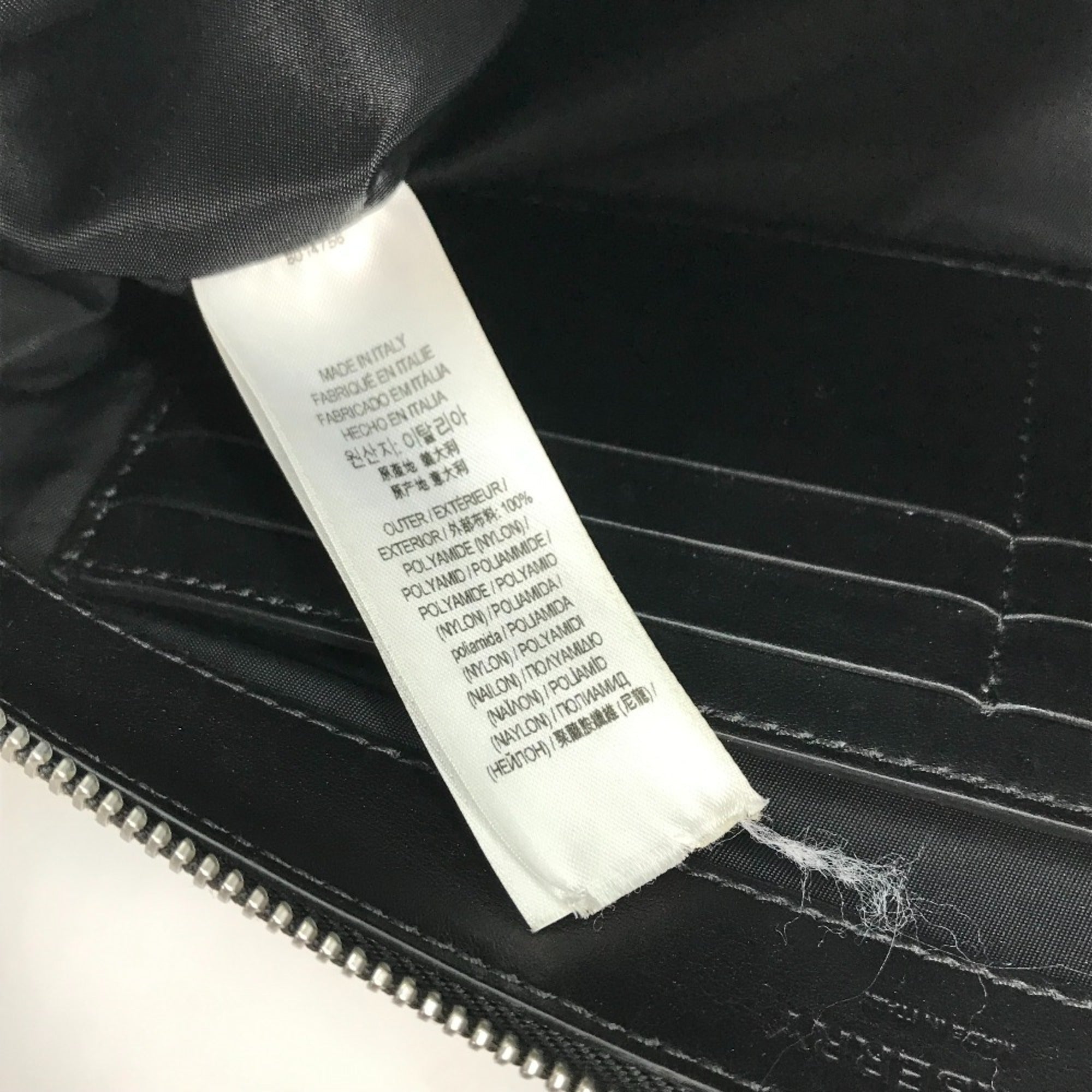Burberry Black Cloth Clutch Bag