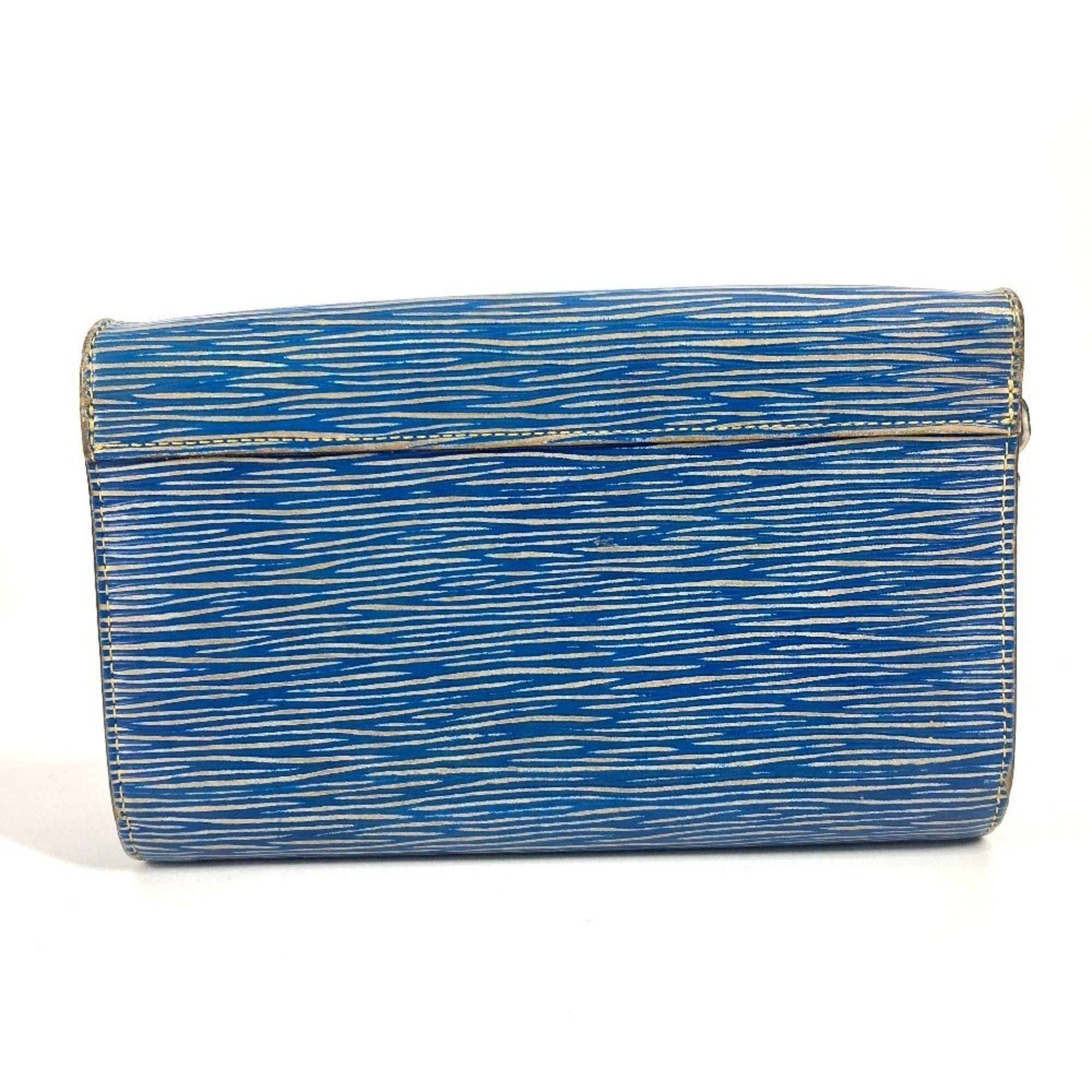 Louis Vuitton Epi Blue Epi Leather Shoulder Bag