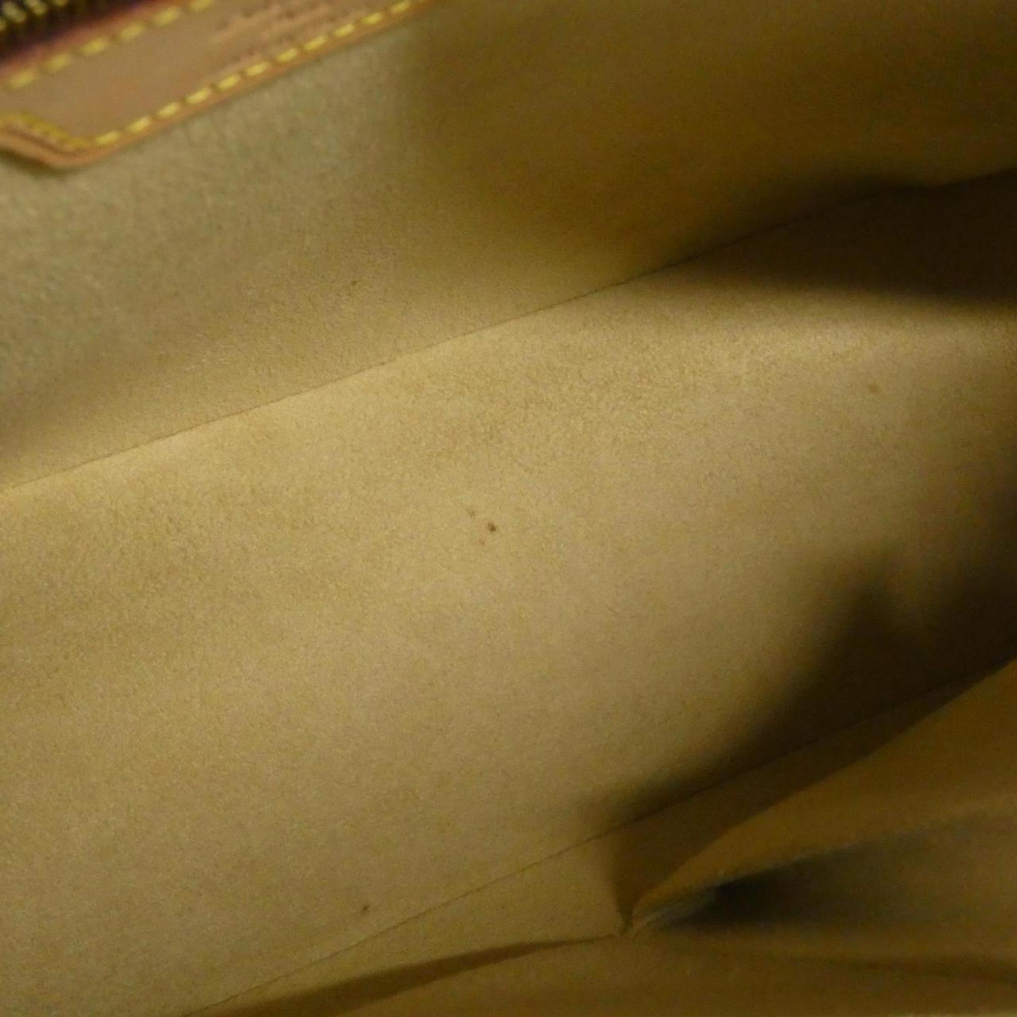 Louis Vuitton Marron Coated Canvas Shoulder Bag