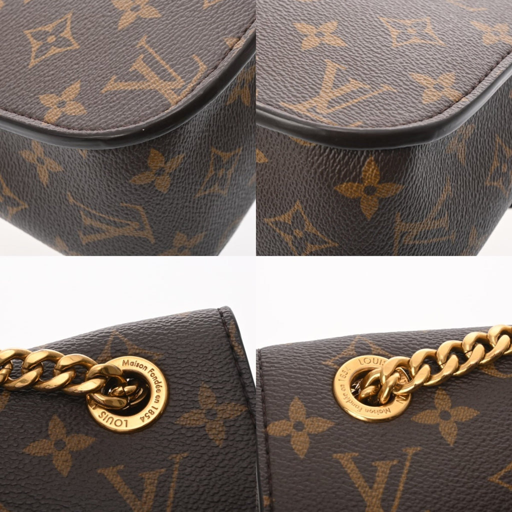 Louis Vuitton Brown Monogram Canvas Shoulder Bag
