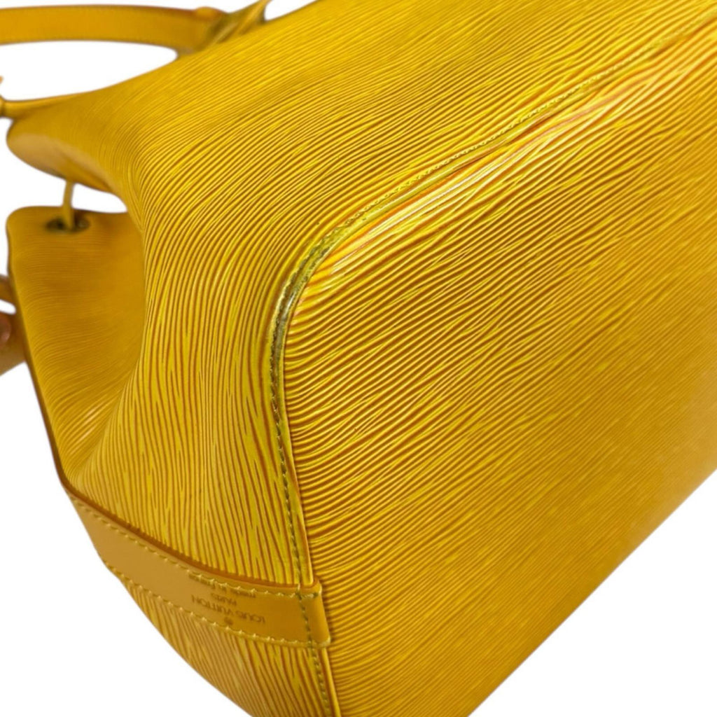 Louis Vuitton Epi Yellow Epi Leather Shoulder Bag