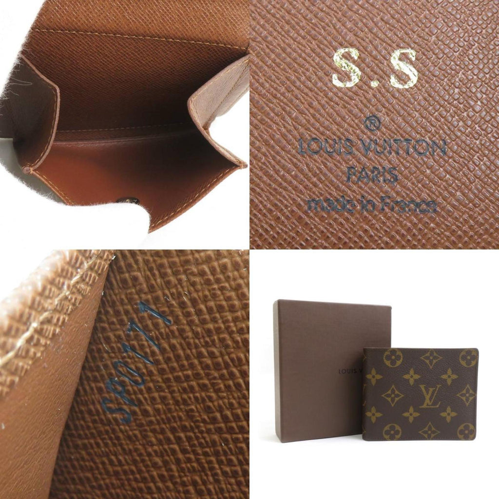 Louis Vuitton Brown Monogram Canvas Wallet