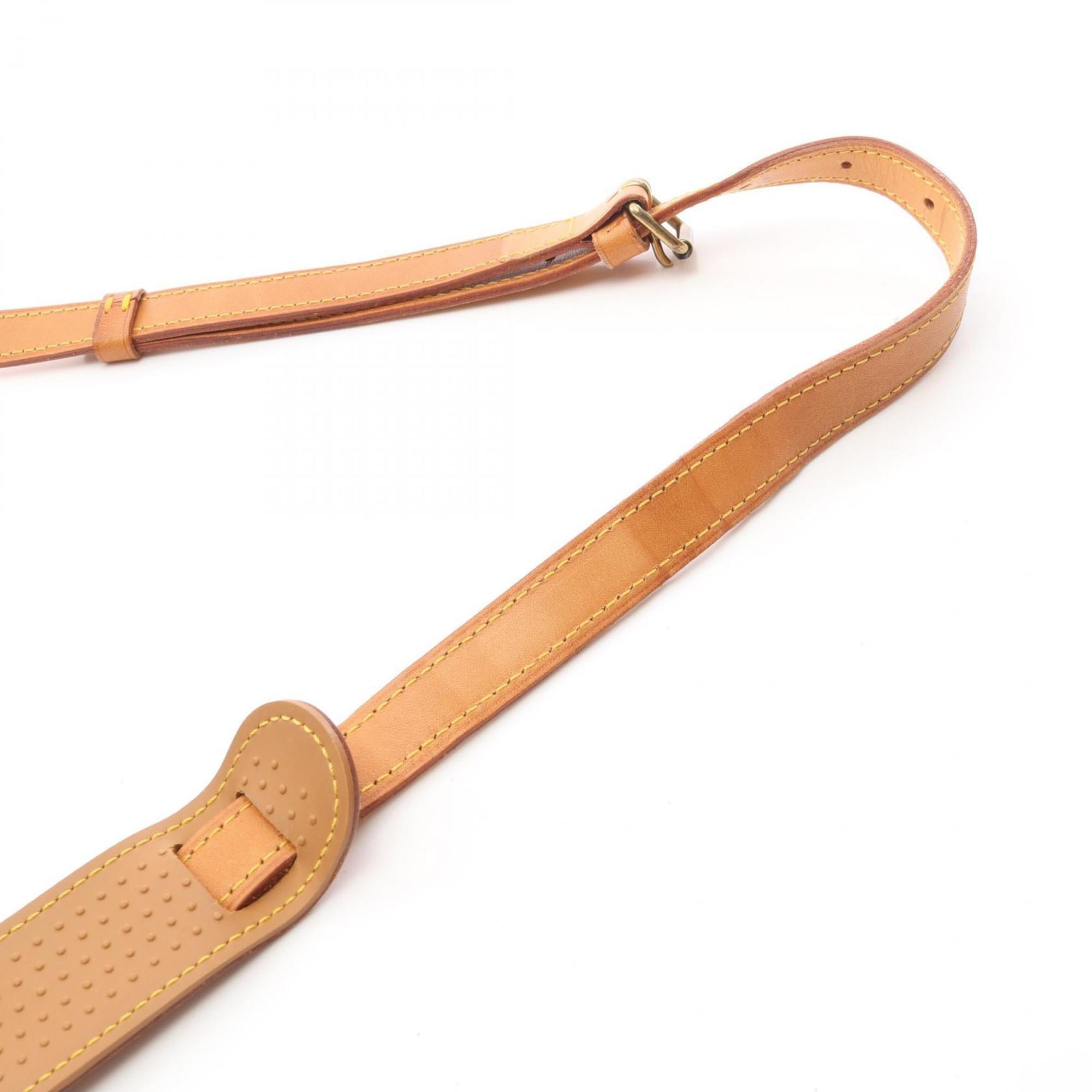 Louis Vuitton Brown Coated Canvas Leather Handbag Shoulder Bag