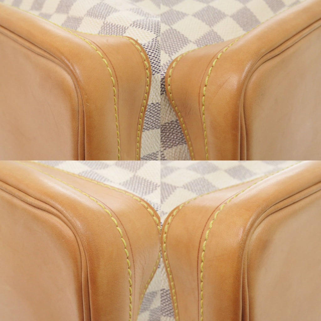 Louis Vuitton White Damier Azur Shoulder Bag