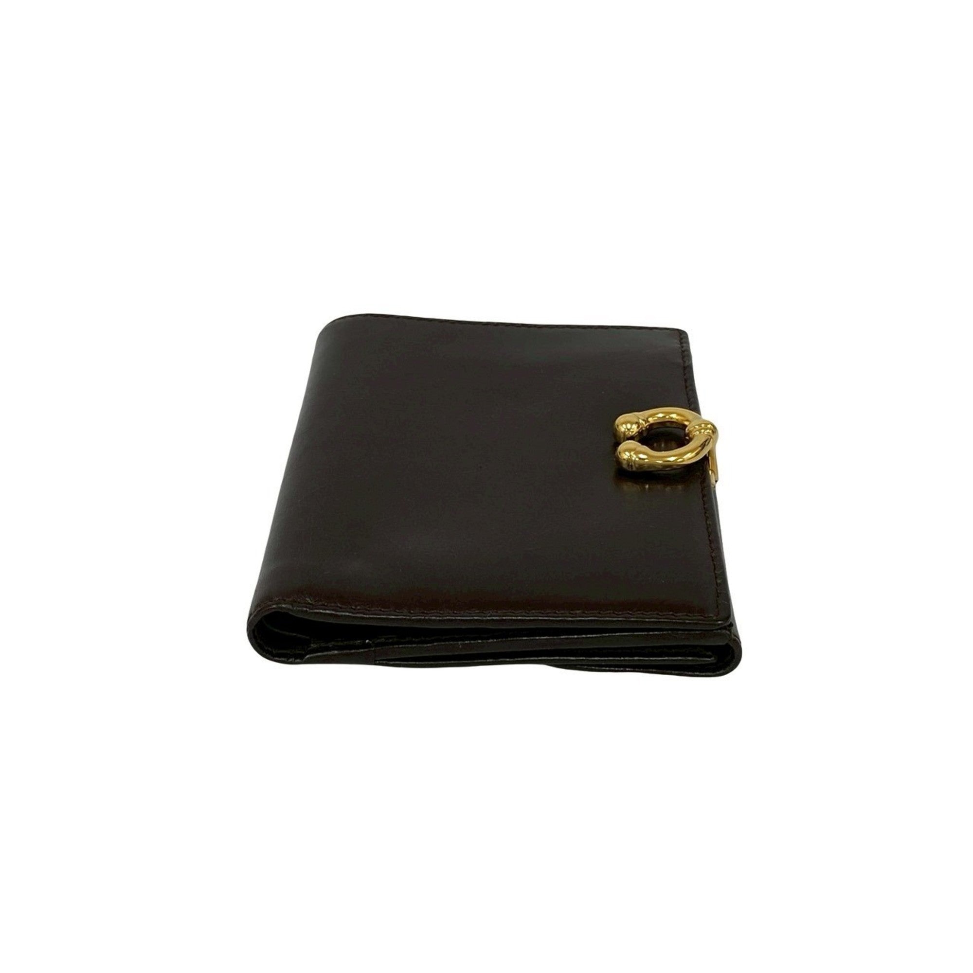 Gucci Brown Leather Wallet (Bi-Fold) (Pre-Owned)