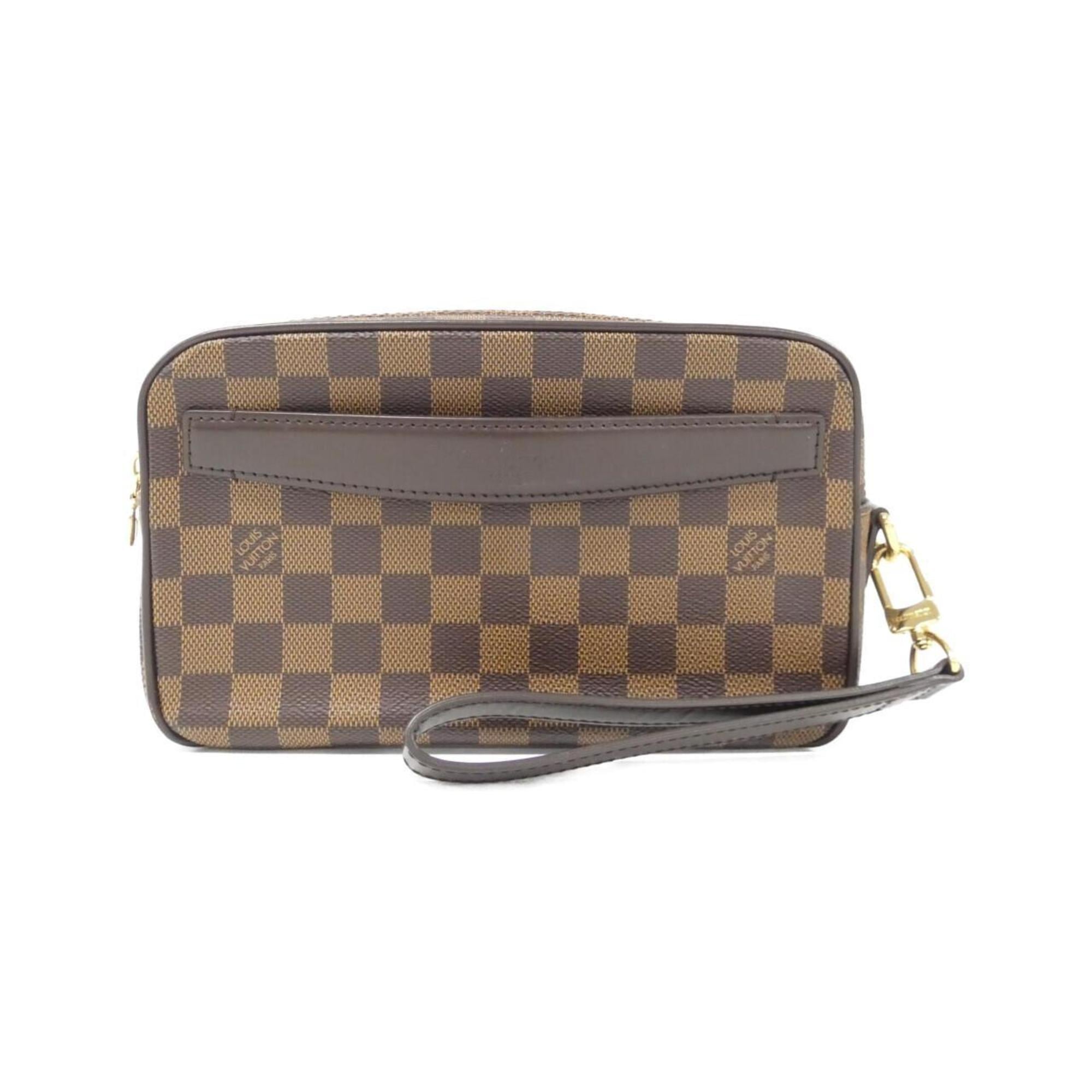 Louis Vuitton Ebene Coated Canvas Pochette