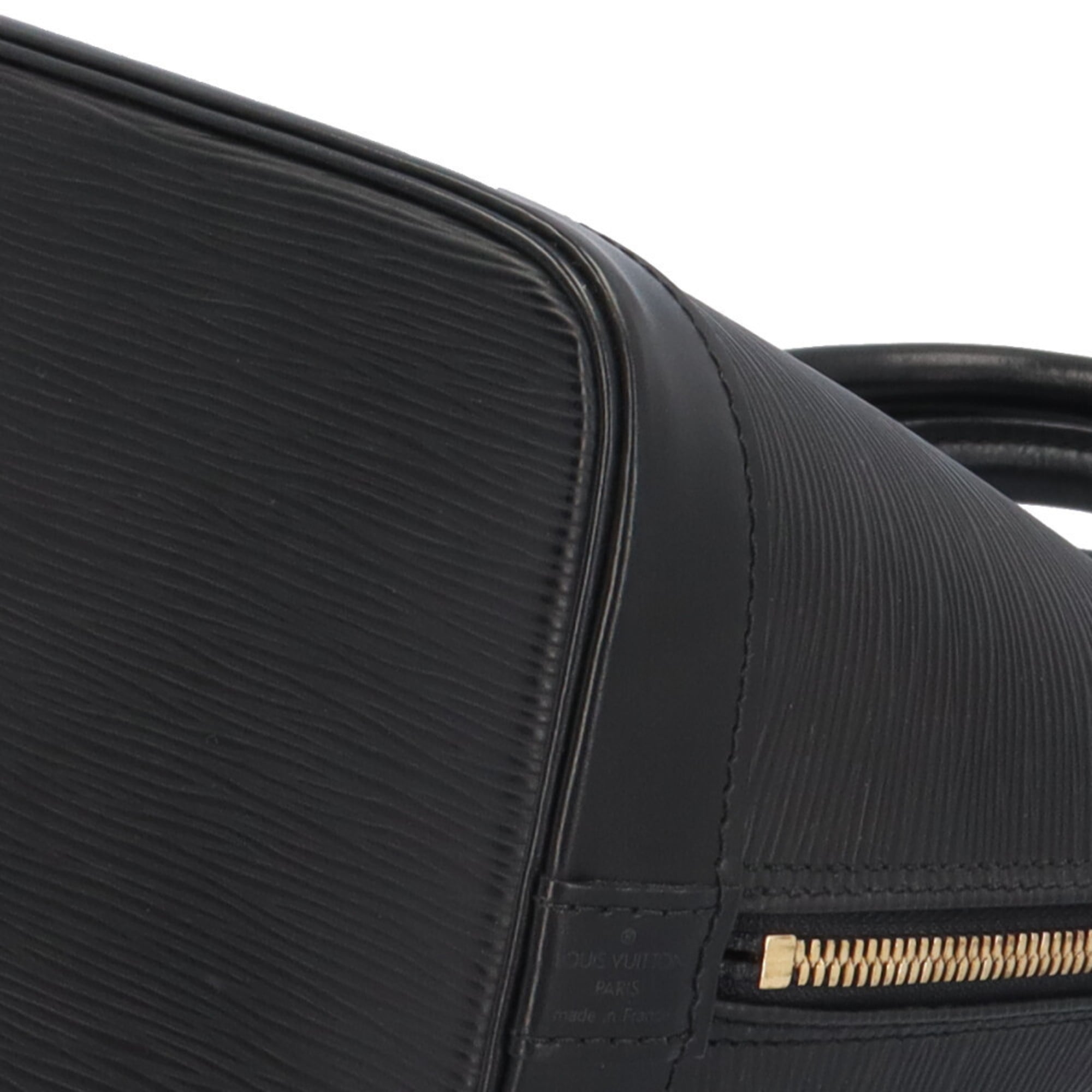 Louis Vuitton Black Epi Leather Handbag