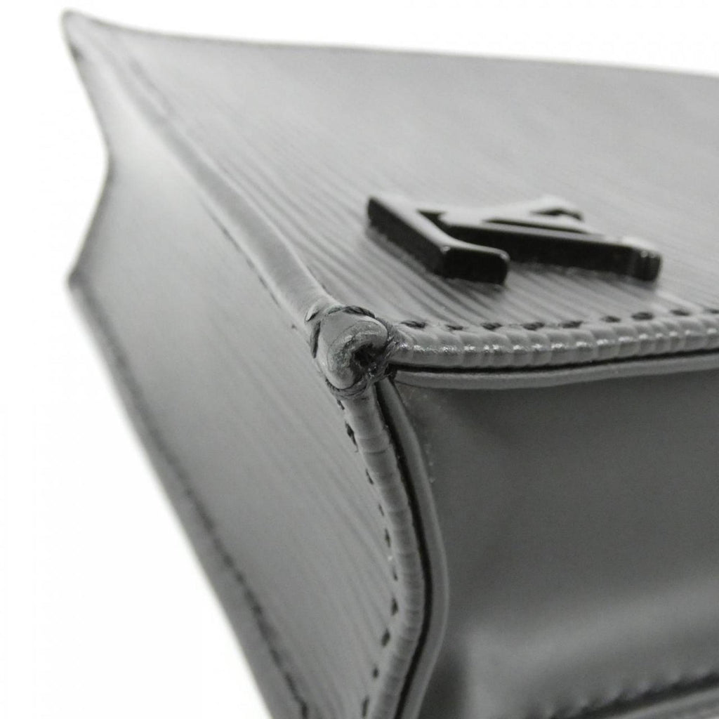 Louis Vuitton Black Leather Handbag