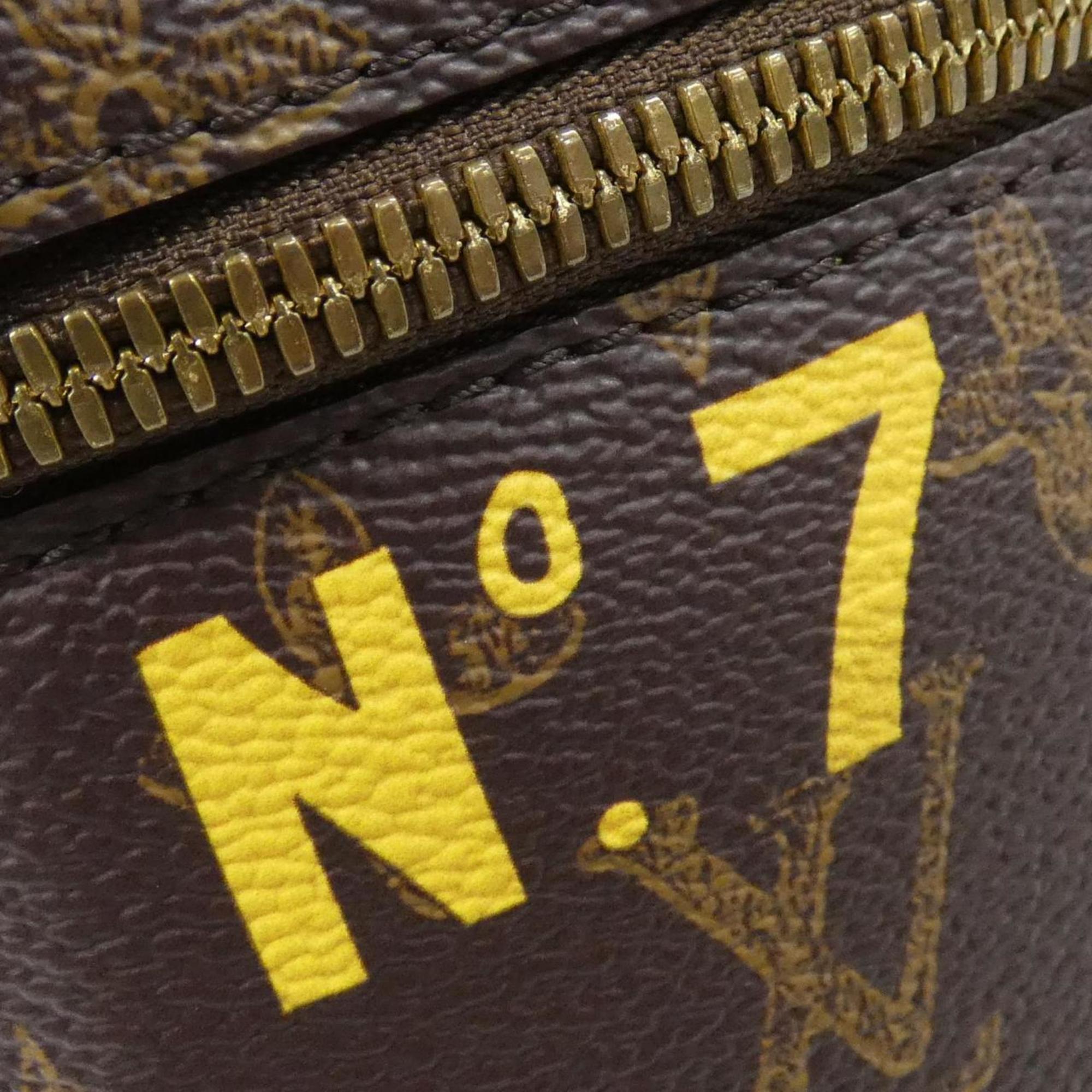 Louis Vuitton Marron Coated Canvas Handbag