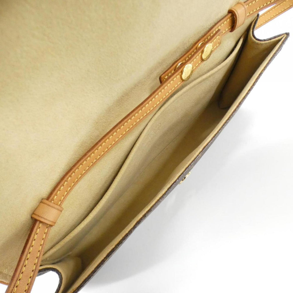 Louis Vuitton Monogram Brown Monogram Monogram Pochette Shoulder Bag