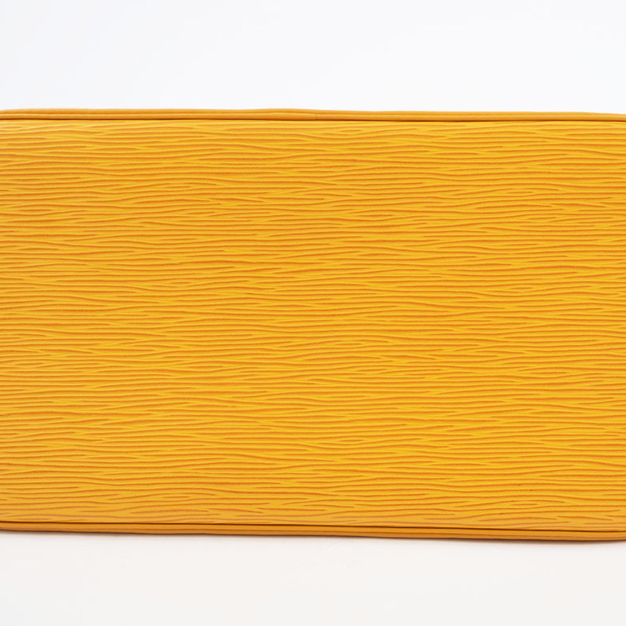 Louis Vuitton Yellow Epi Leather Handbag